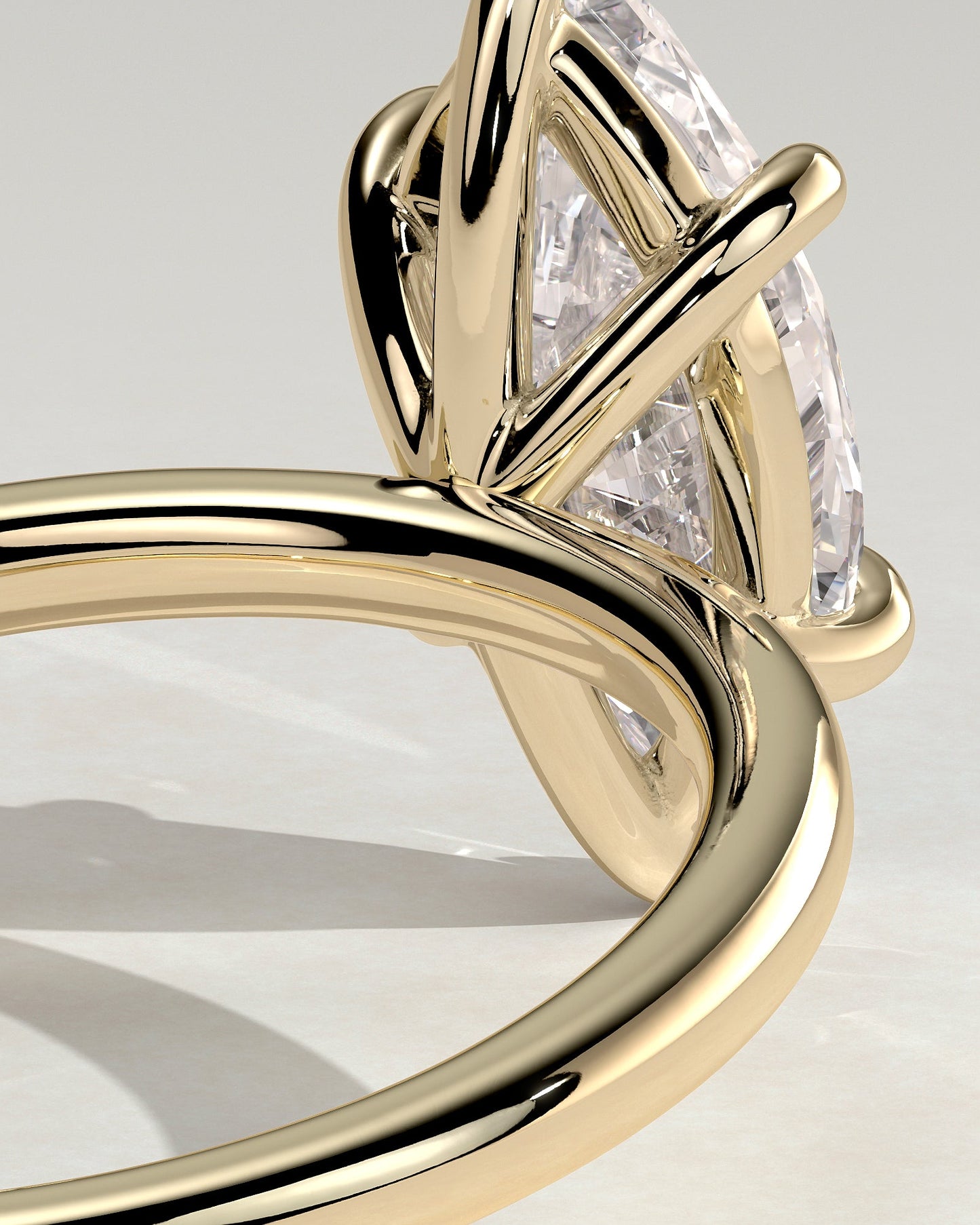 Round Halo, Pave & Split Shank Engagement Ring – 1.93 CT Lab Grown Diamond