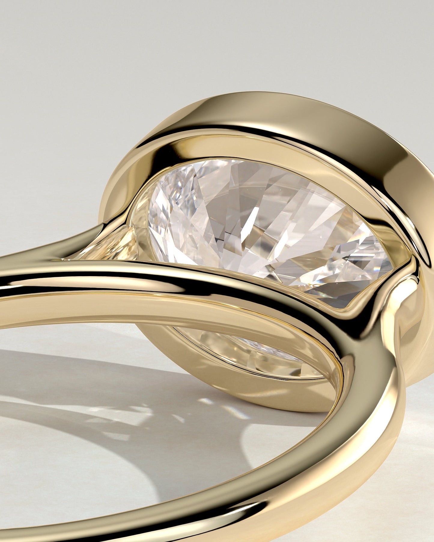 Round Halo, Pave & Split Shank Engagement Ring – 1.93 CT Lab Grown Diamond