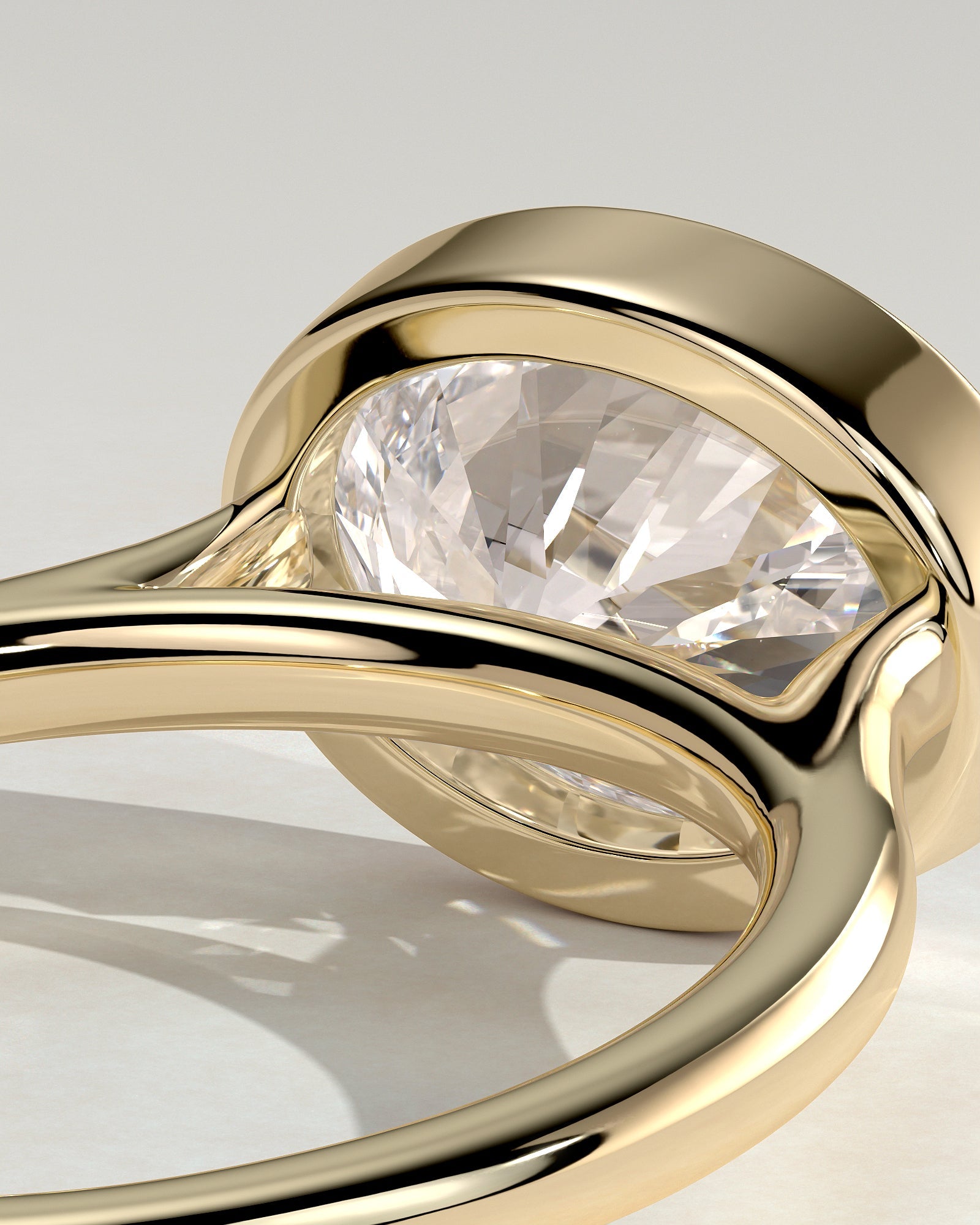 Round Halo, Pave & Split Shank Engagement Ring – 1.93 CT Lab Grown Diamond
