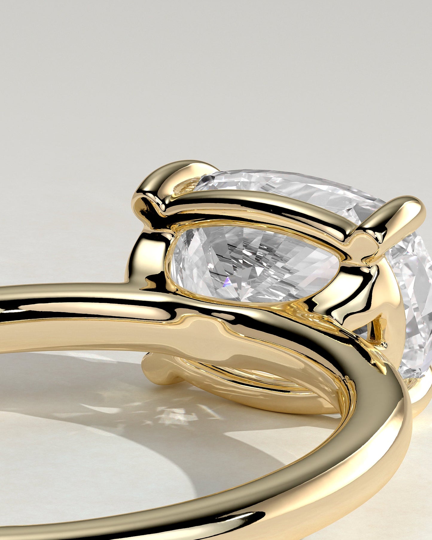 Round Halo, Pave & Split Shank Engagement Ring – 1.93 CT Lab Grown Diamond