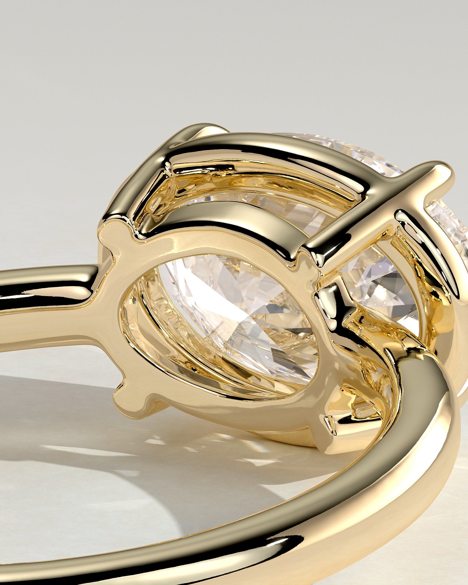 Round Halo, Pave & Split Shank Engagement Ring – 1.93 CT Lab Grown Diamond