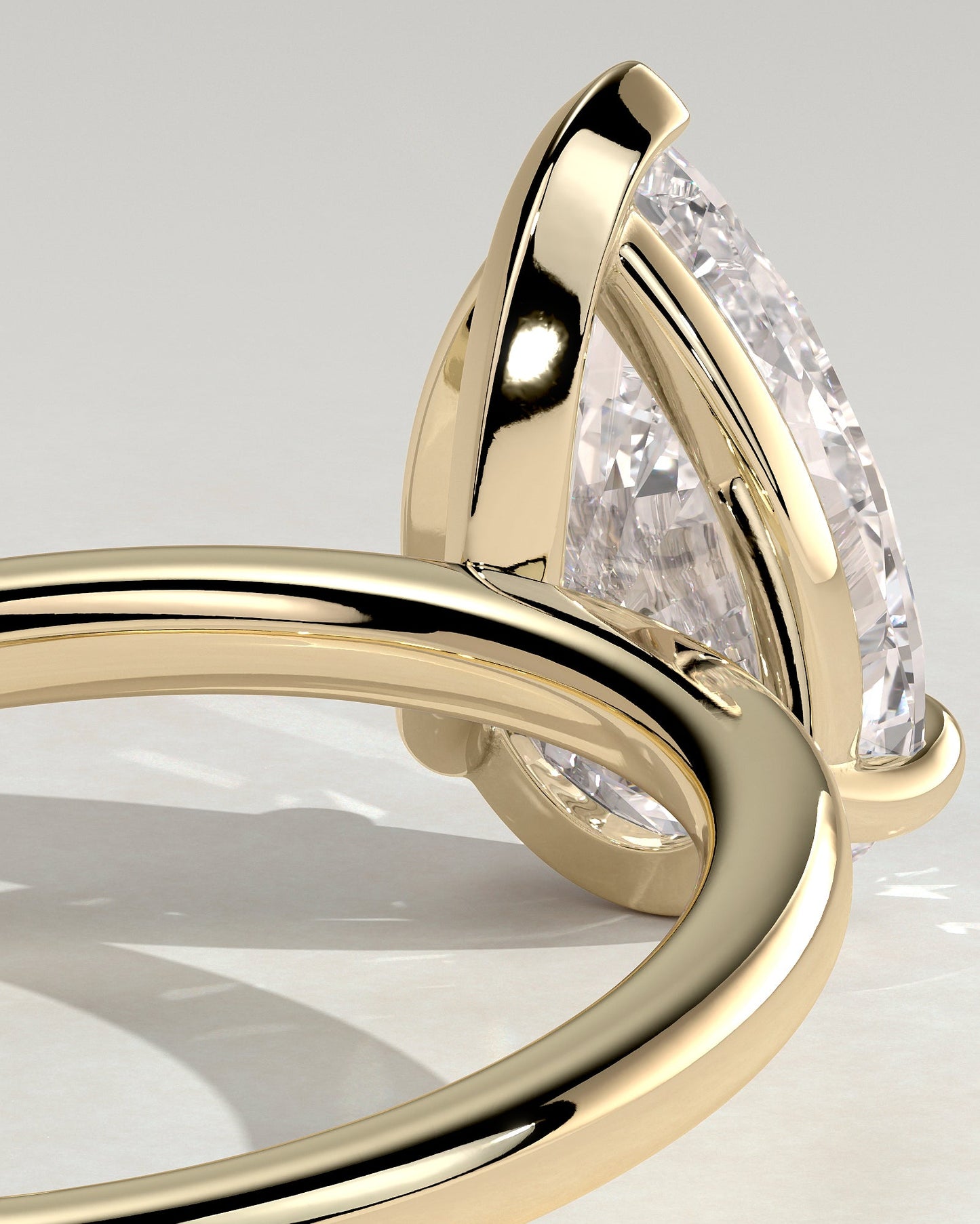 Round Halo, Pave & Split Shank Engagement Ring – 1.93 CT Lab Grown Diamond