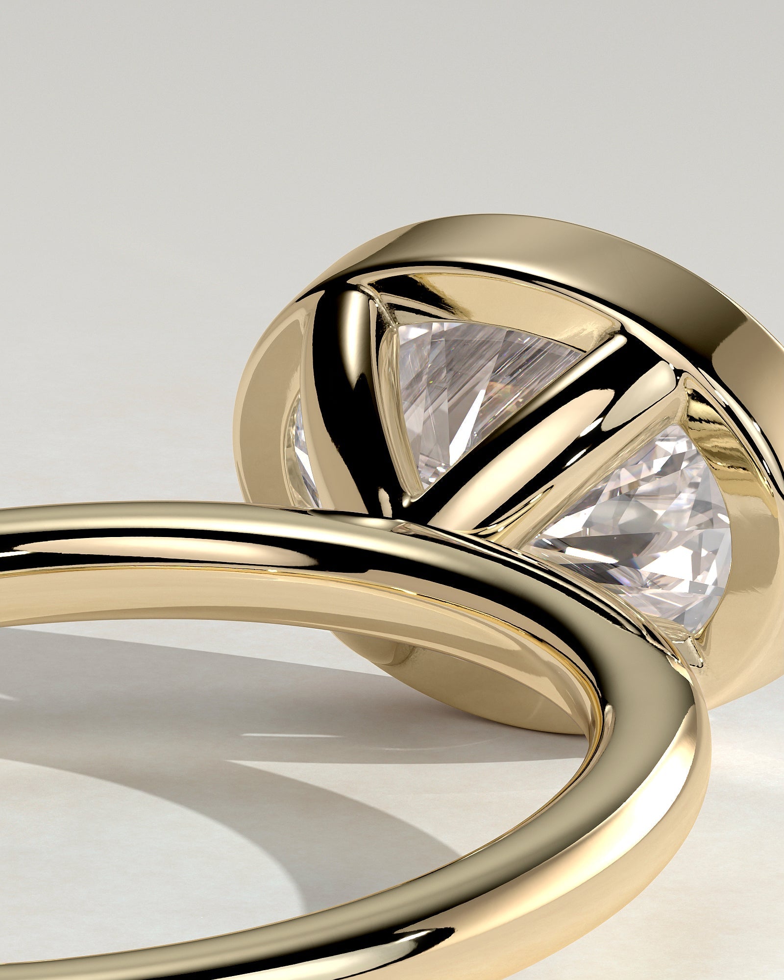 Round Halo, Pave & Split Shank Engagement Ring – 1.93 CT Lab Grown Diamond