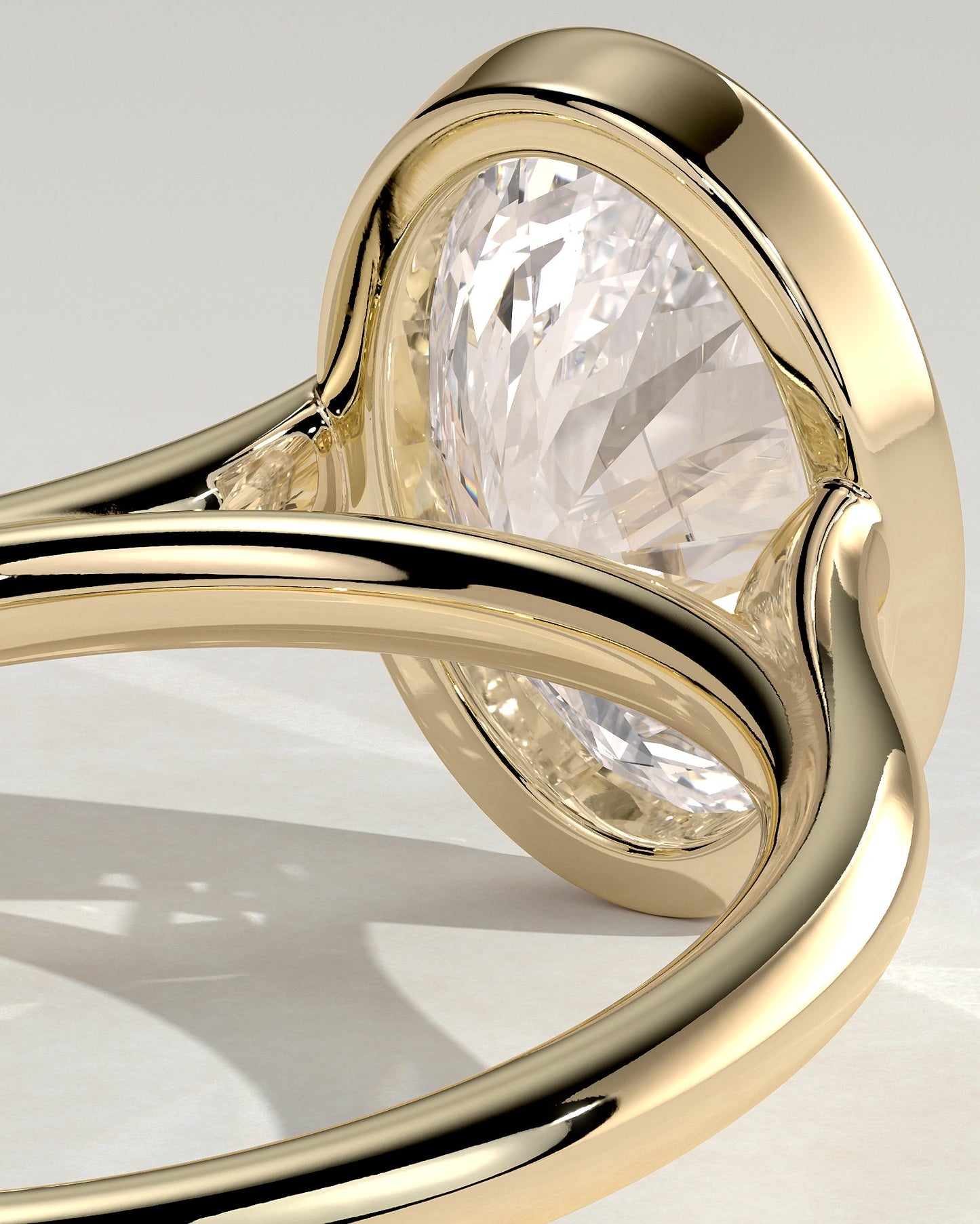 Round Halo, Pave & Split Shank Engagement Ring – 1.93 CT Lab Grown Diamond
