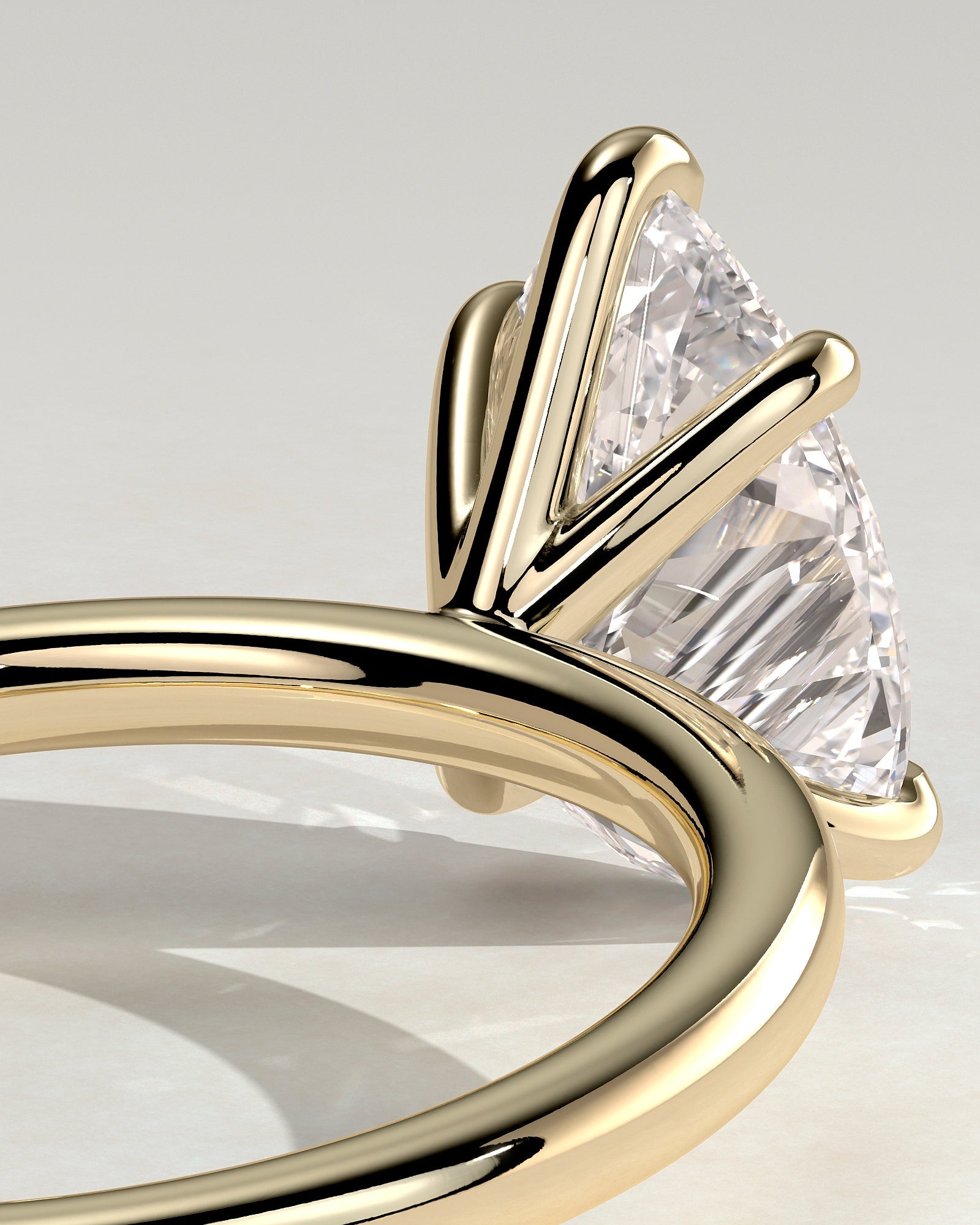Round Halo, Pave & Split Shank Engagement Ring – 1.93 CT Lab Grown Diamond