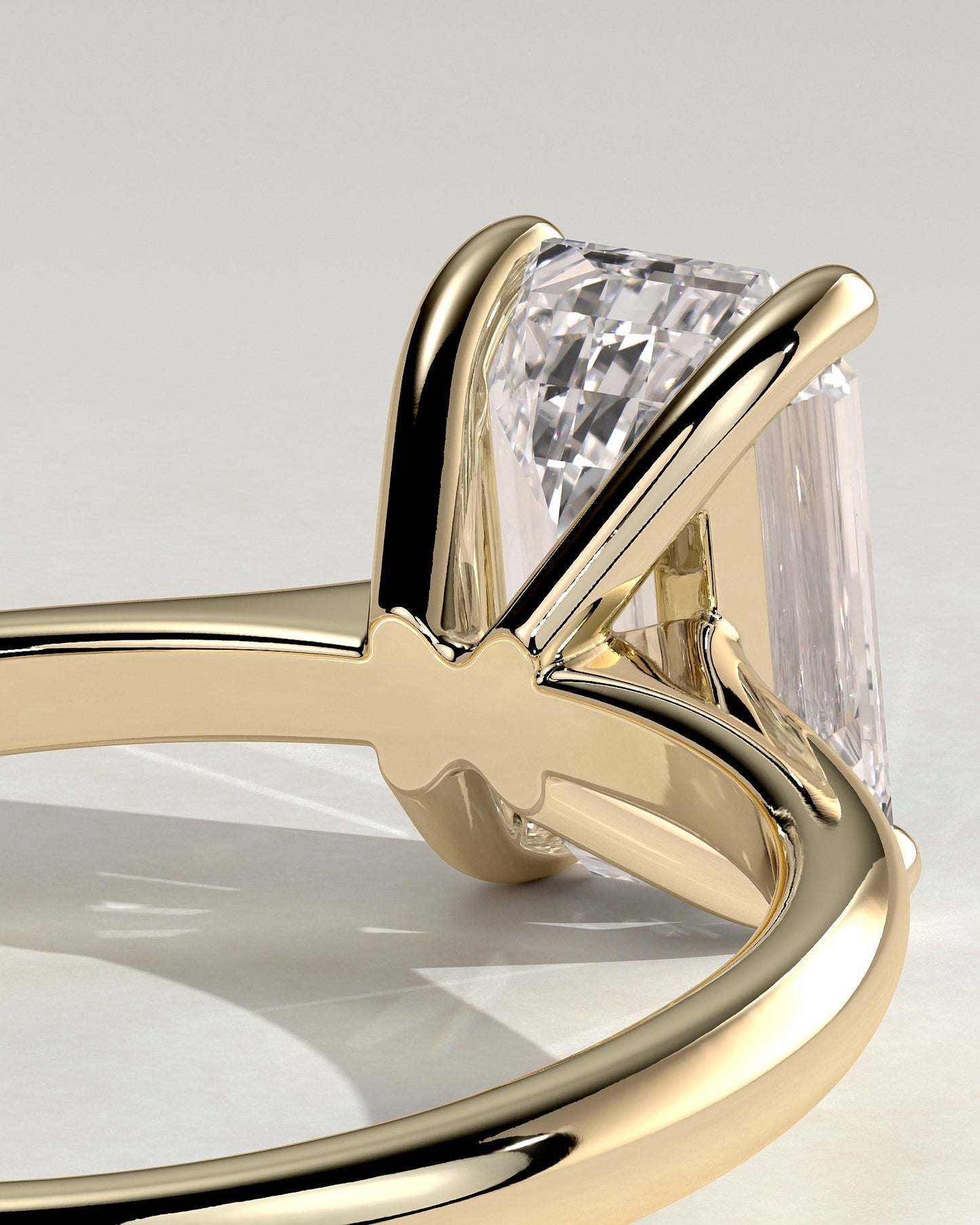 Round Halo, Pave & Split Shank Engagement Ring – 1.93 CT Lab Grown Diamond