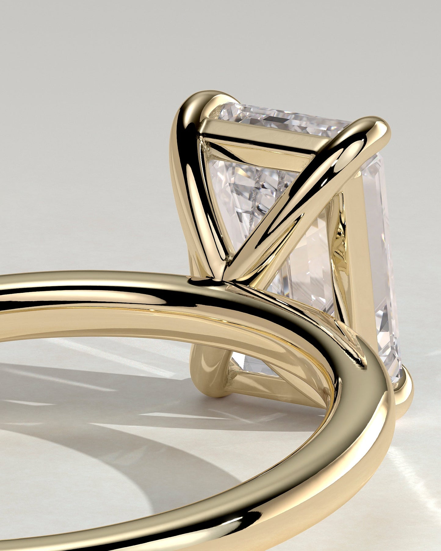 Round Halo, Pave & Split Shank Engagement Ring – 1.93 CT Lab Grown Diamond
