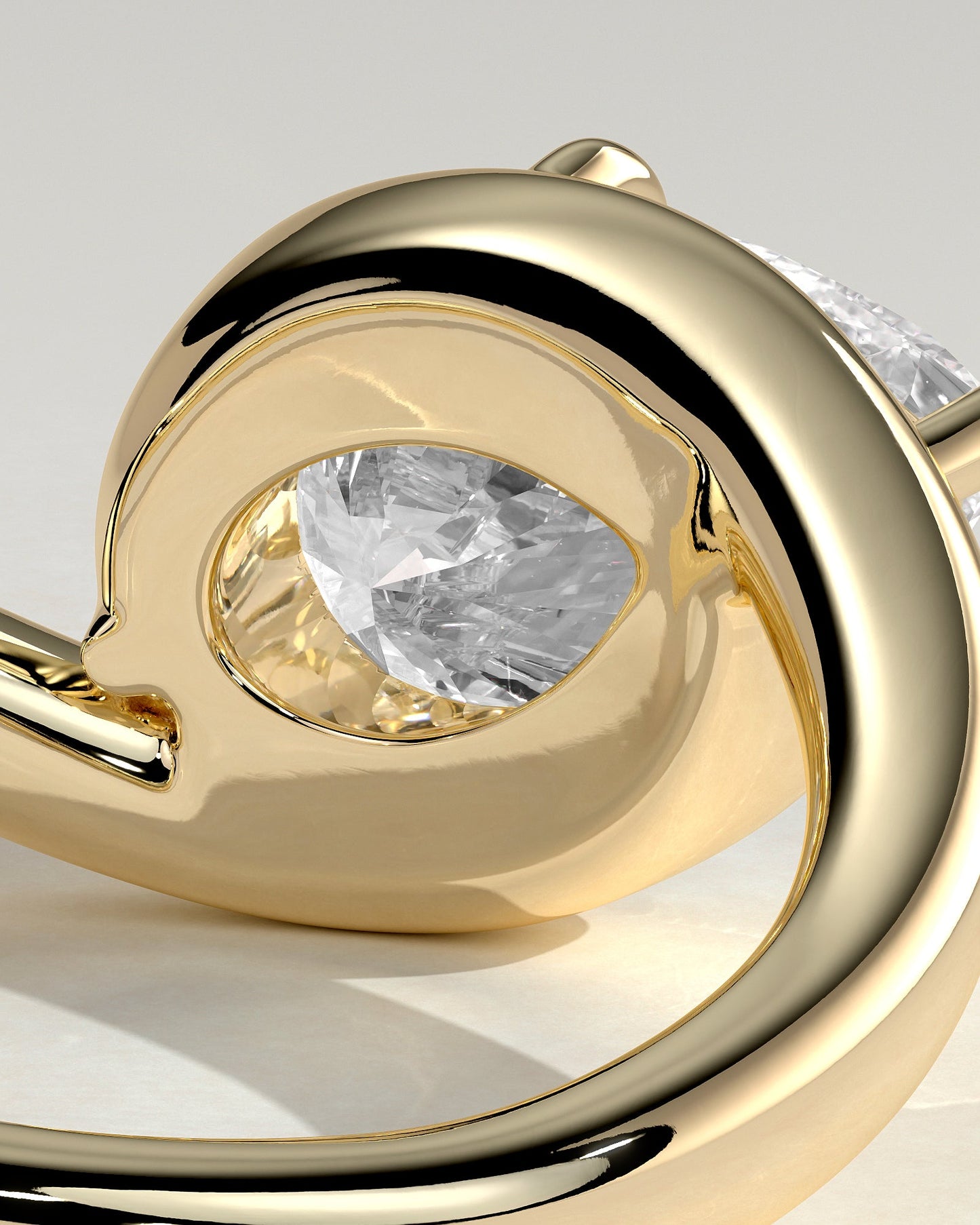 Round Halo, Pave & Split Shank Engagement Ring – 1.93 CT Lab Grown Diamond