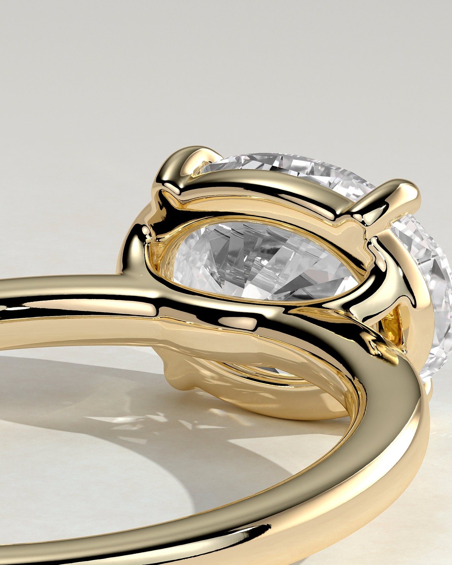 Round Halo, Pave & Split Shank Engagement Ring – 1.93 CT Lab Grown Diamond