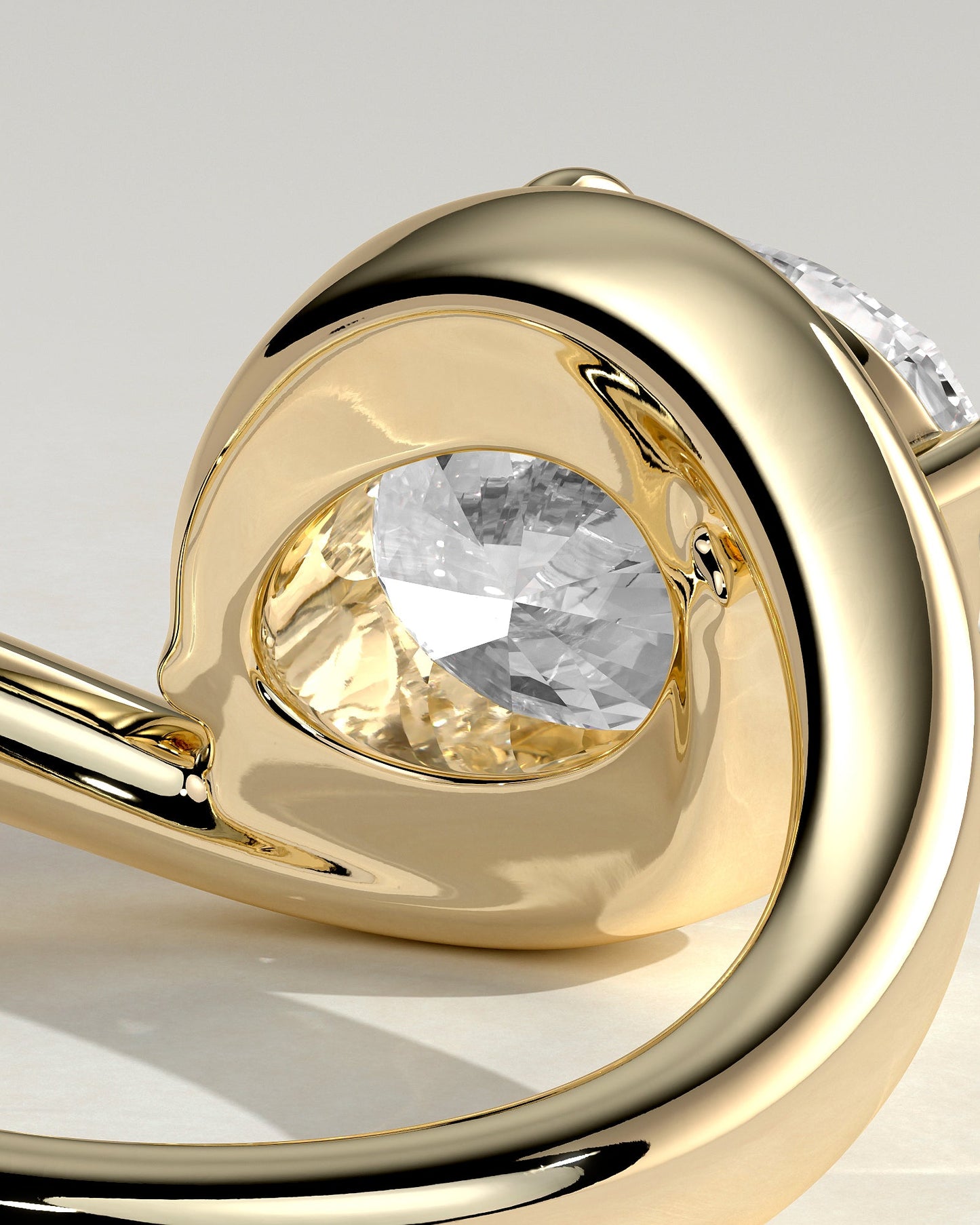 Round Halo, Pave & Split Shank Engagement Ring – 1.93 CT Lab Grown Diamond