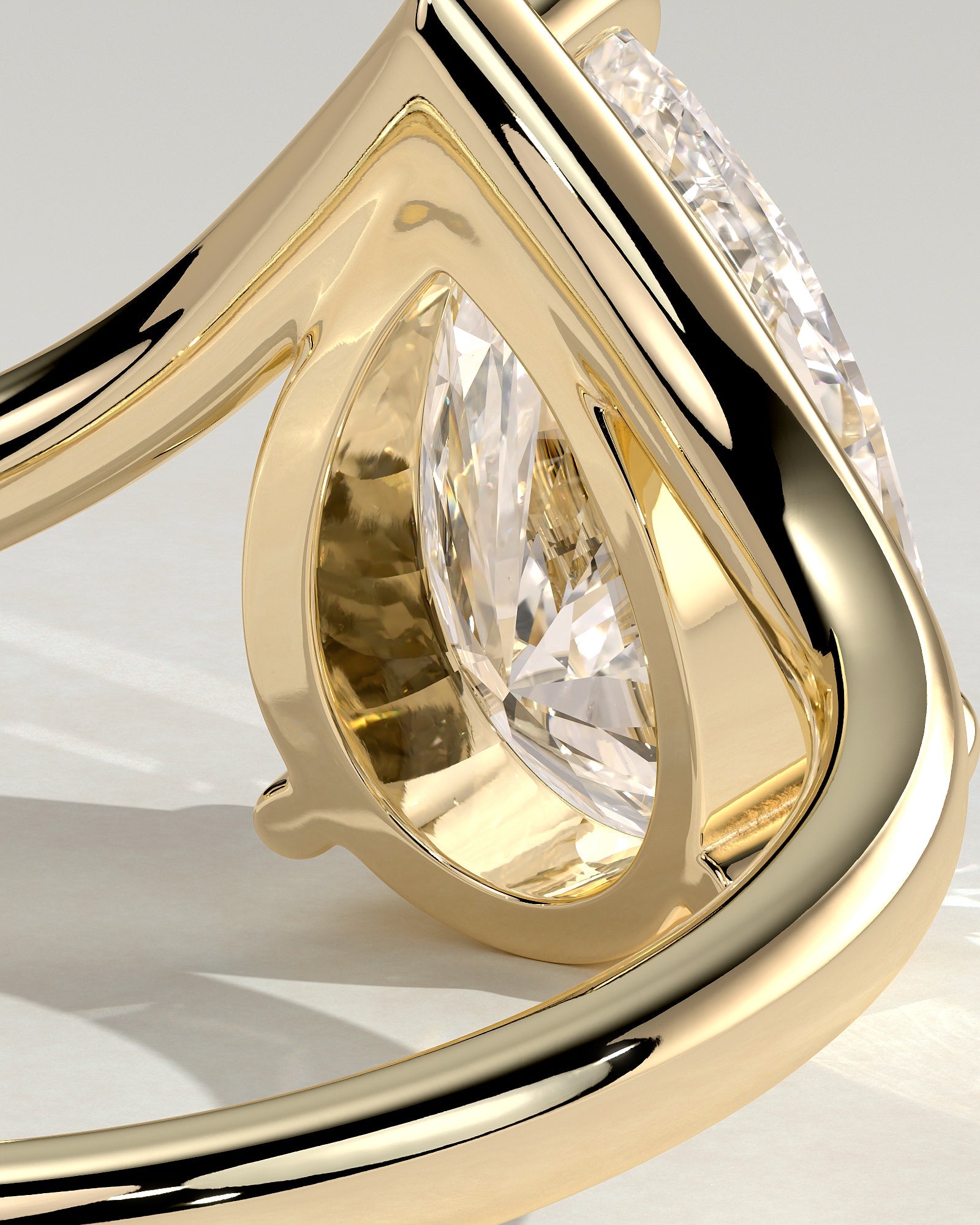 Round Halo, Pave & Split Shank Engagement Ring – 1.93 CT Lab Grown Diamond