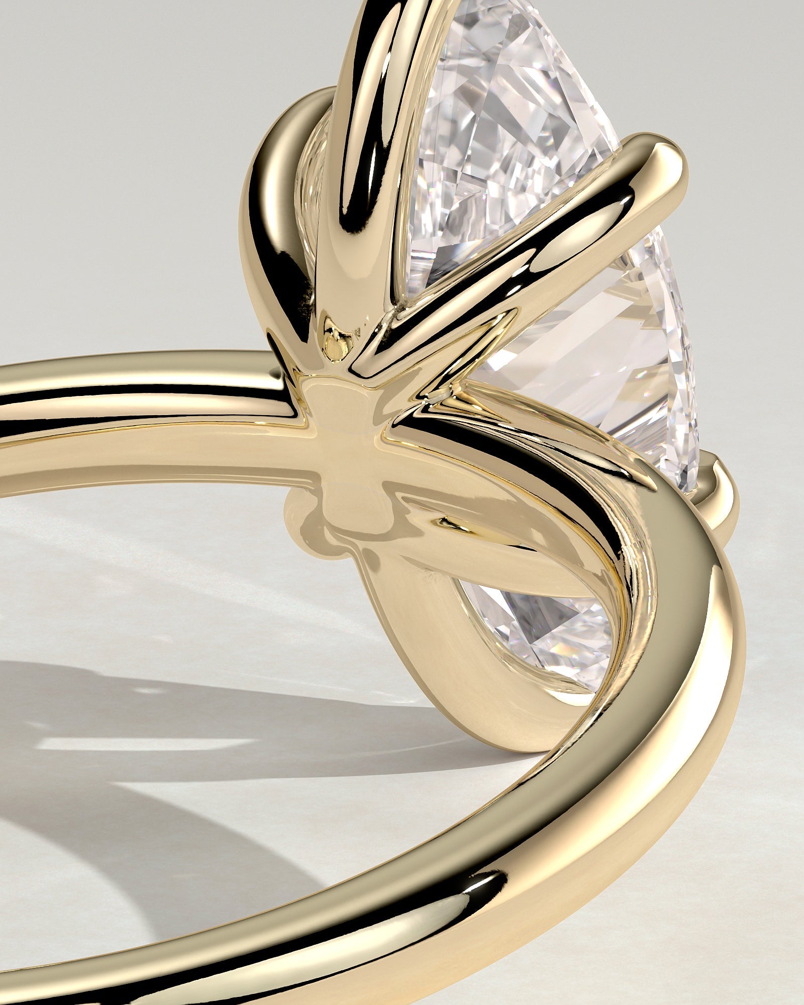 Round Halo, Pave & Split Shank Engagement Ring – 1.93 CT Lab Grown Diamond