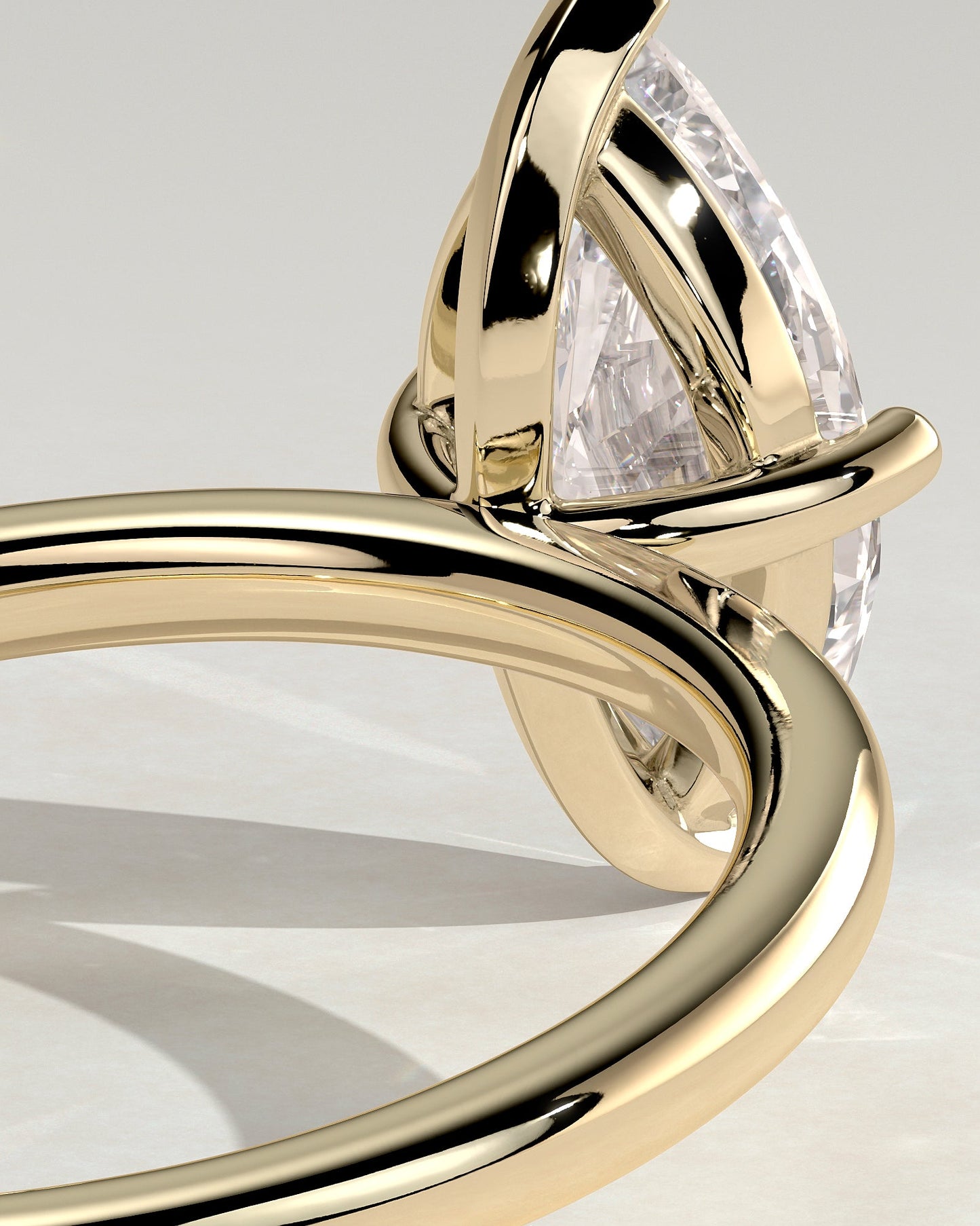 Round Halo, Pave & Split Shank Engagement Ring – 1.93 CT Lab Grown Diamond
