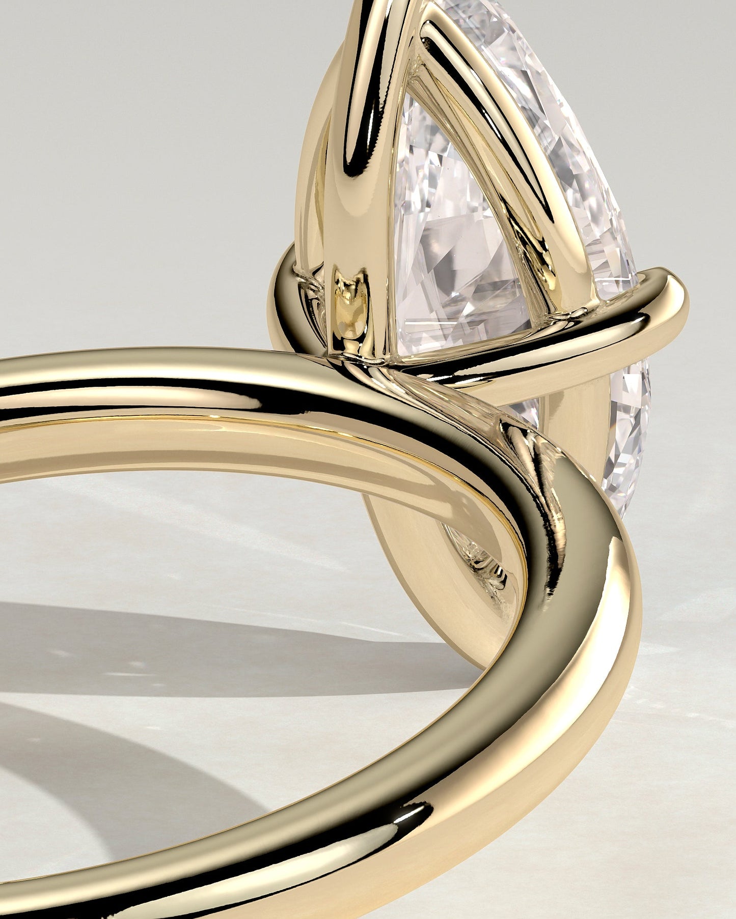 Round Halo, Pave & Split Shank Engagement Ring – 1.93 CT Lab Grown Diamond