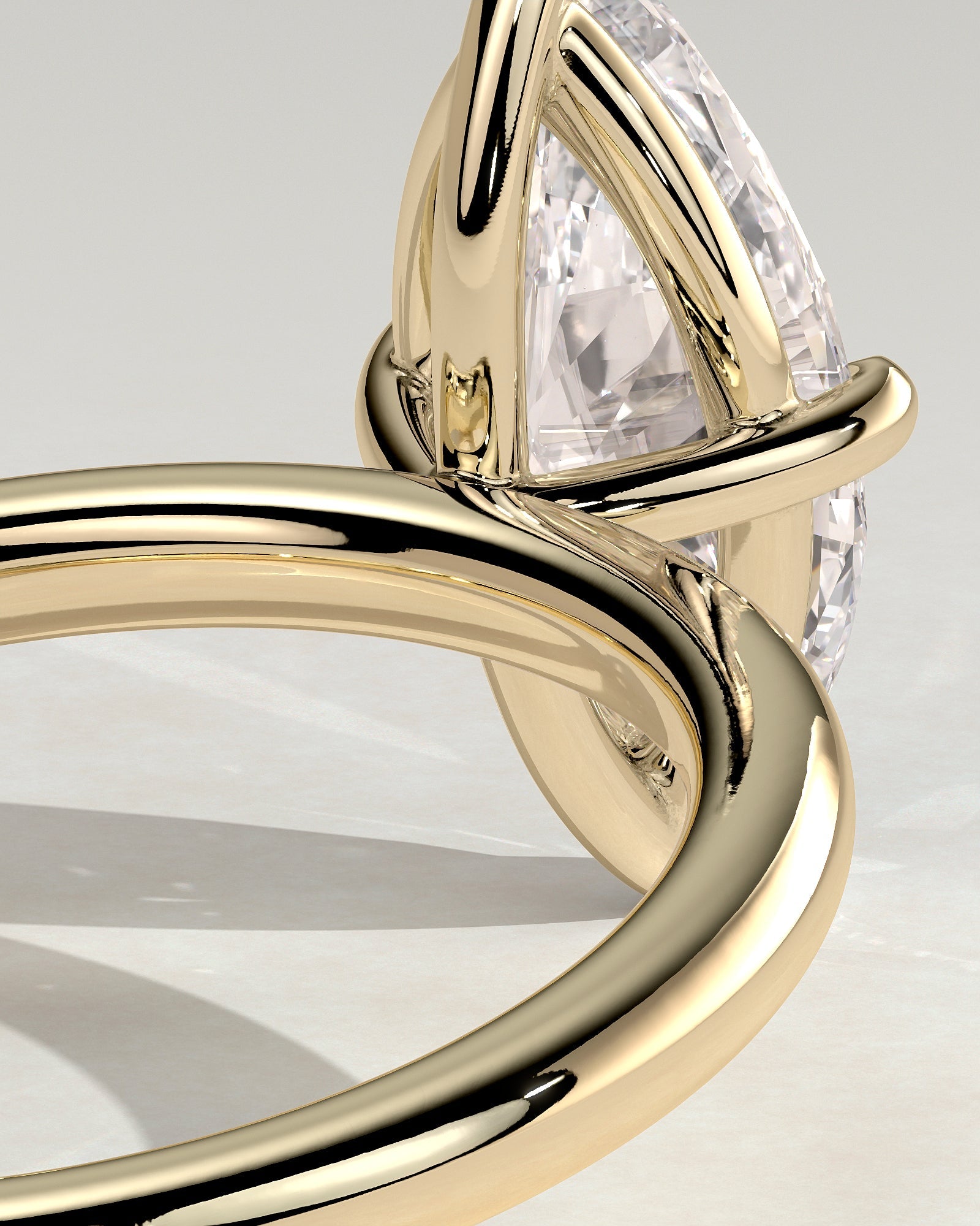 Round Halo, Pave & Split Shank Engagement Ring – 1.93 CT Lab Grown Diamond