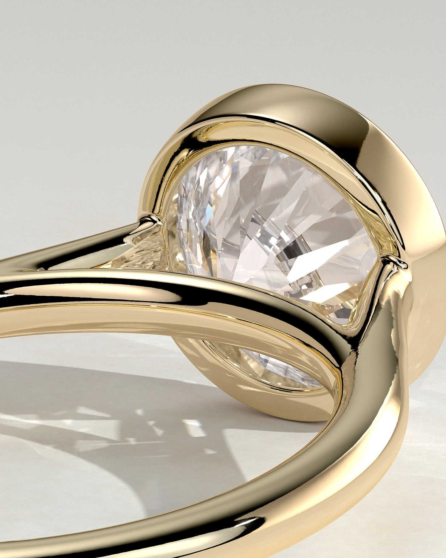 Round Halo, Pave & Split Shank Engagement Ring – 1.93 CT Lab Grown Diamond