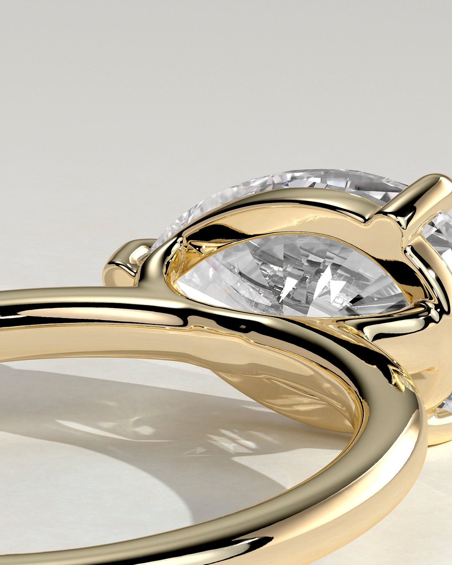 Round Halo, Pave & Split Shank Engagement Ring – 1.93 CT Lab Grown Diamond