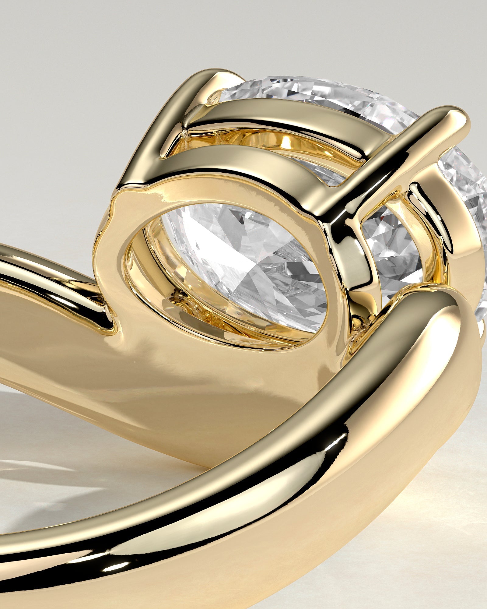 Round Halo, Pave & Split Shank Engagement Ring – 1.93 CT Lab Grown Diamond