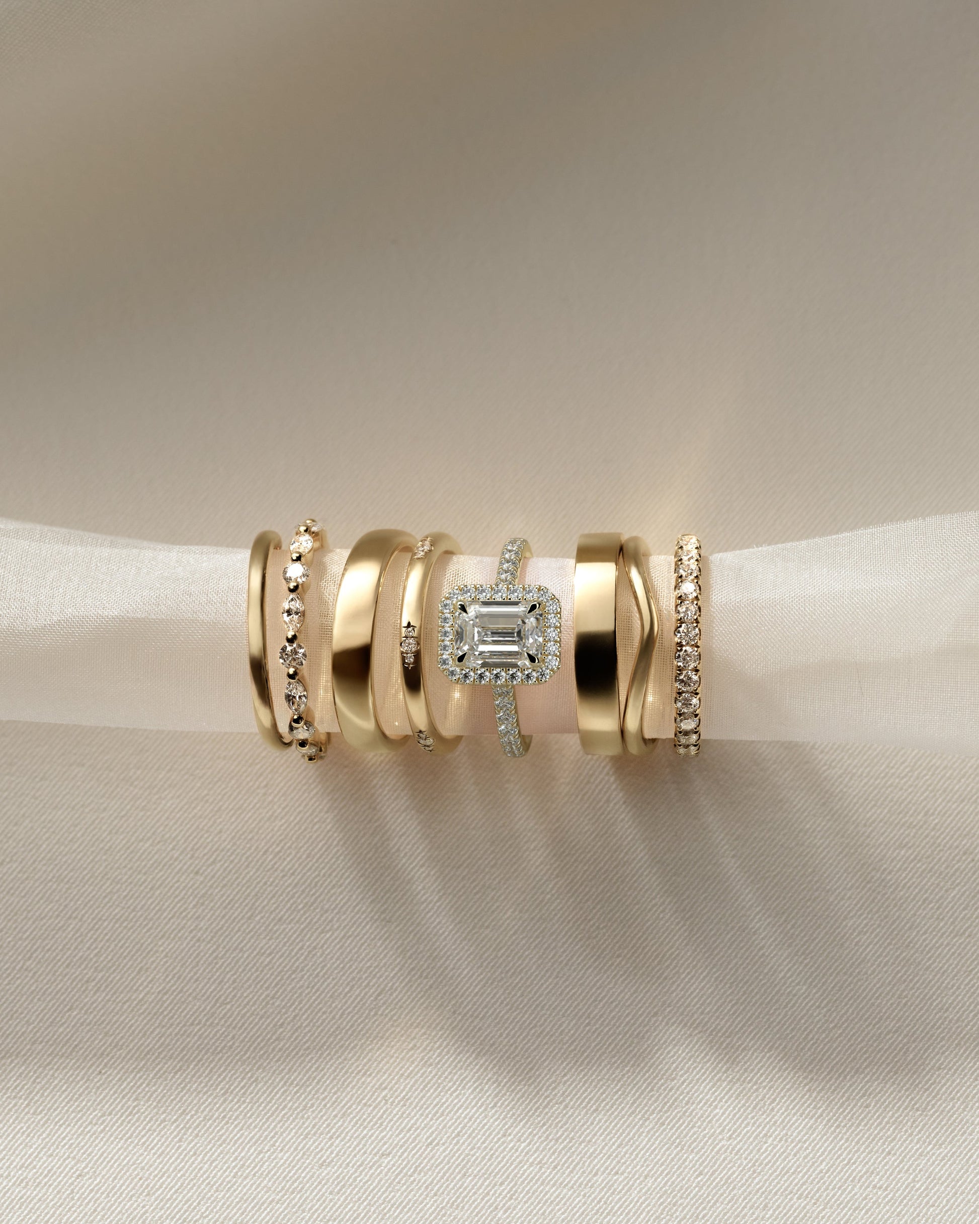 Round Halo, Pave & Split Shank Engagement Ring – 1.93 CT Lab Grown Diamond