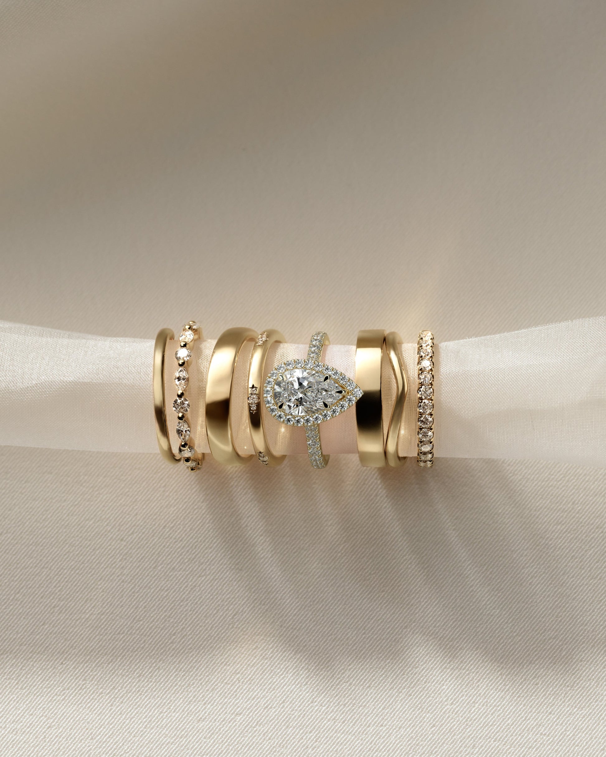 Round Halo, Pave & Split Shank Engagement Ring – 1.93 CT Lab Grown Diamond