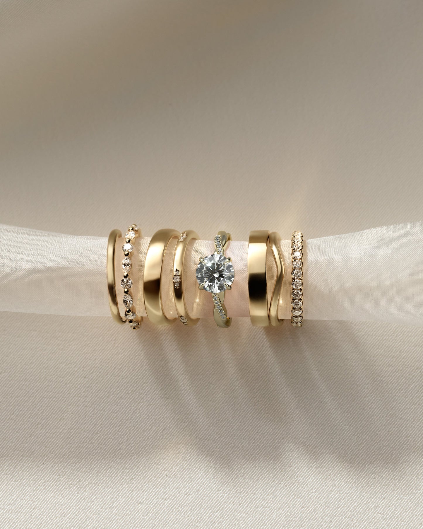 Round Halo, Pave & Split Shank Engagement Ring – 1.93 CT Lab Grown Diamond