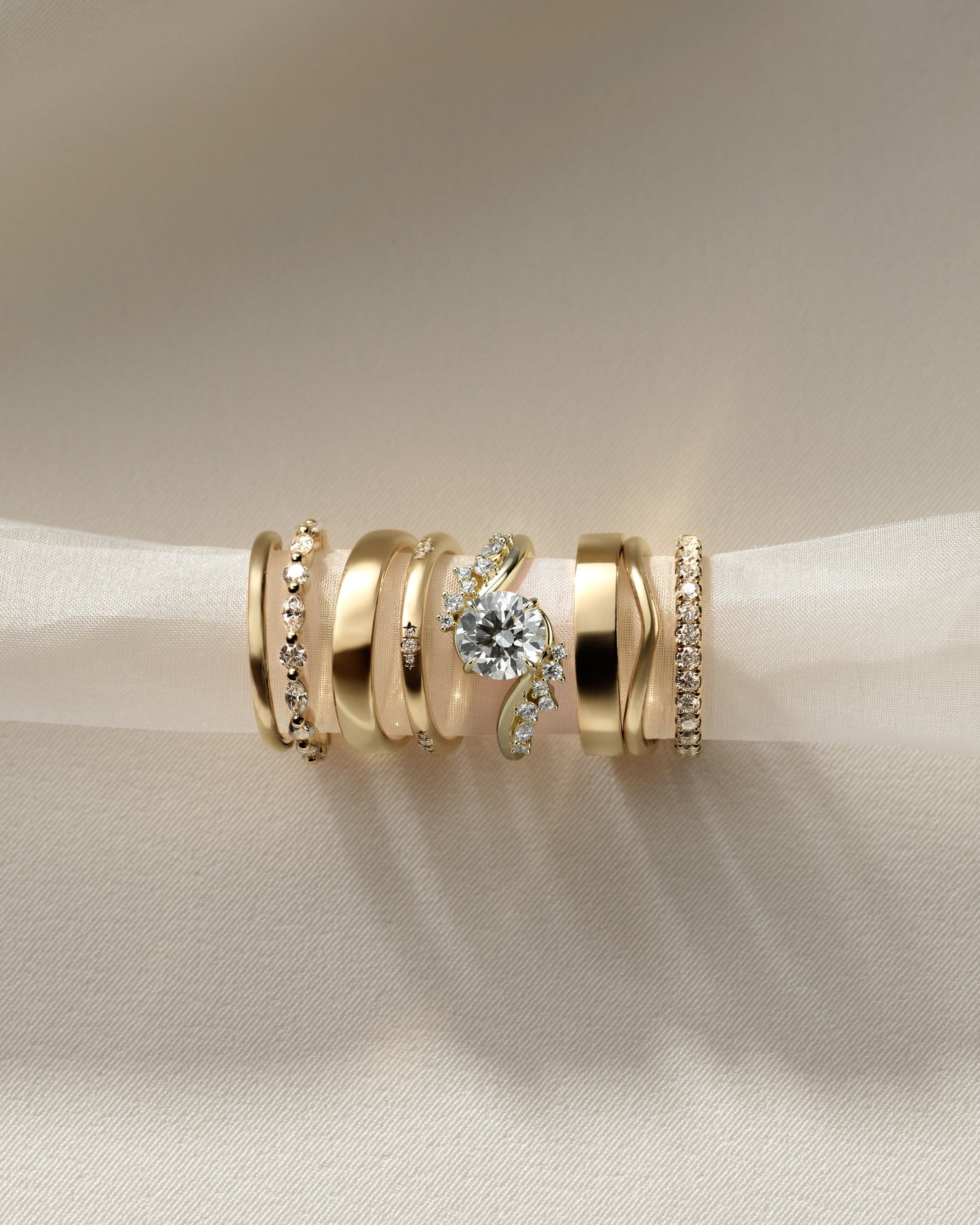 Round Halo, Pave & Split Shank Engagement Ring – 1.93 CT Lab Grown Diamond