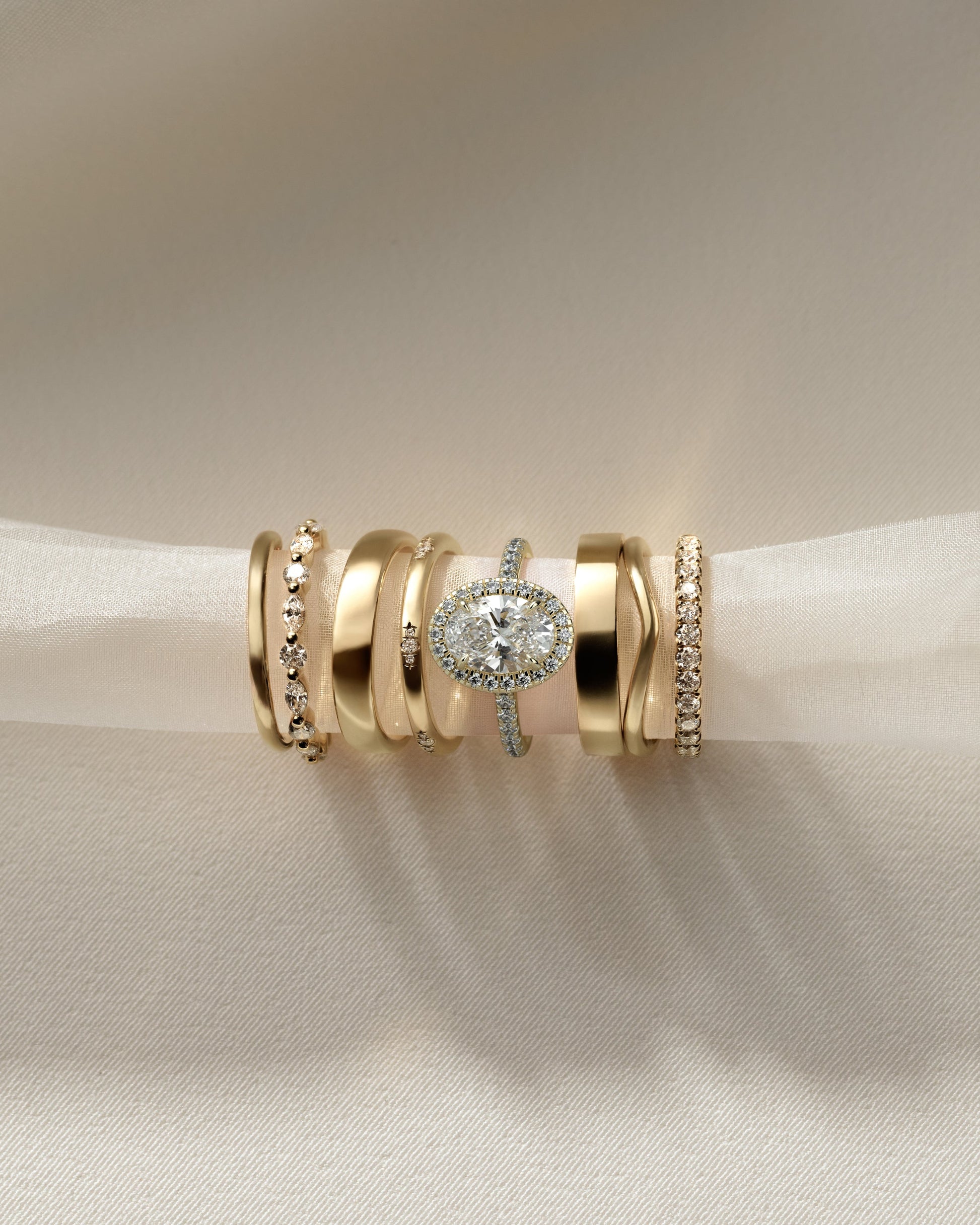 Round Halo, Pave & Split Shank Engagement Ring – 1.93 CT Lab Grown Diamond