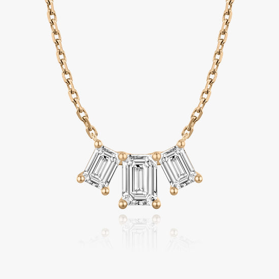 2.0 TC Emerald CVD F/VS Diamond Necklace 8