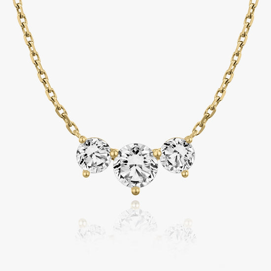 2.0 TC Round CVD F/VS Diamond Necklace 6