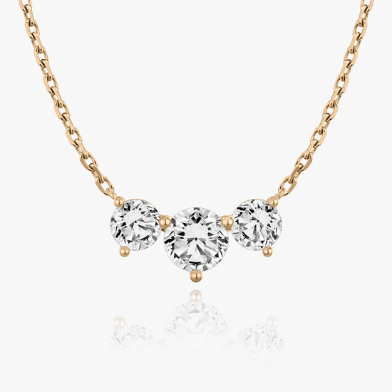 2.0 TC Round CVD F/VS Diamond Necklace 9