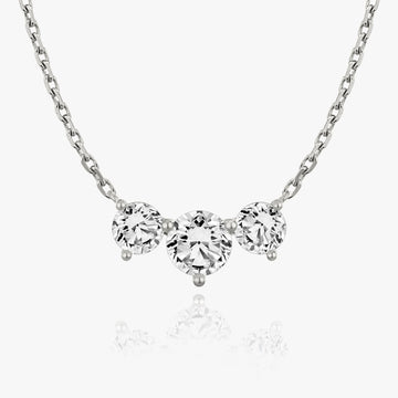 2.0 TC Round CVD F/VS Diamond Necklace 1
