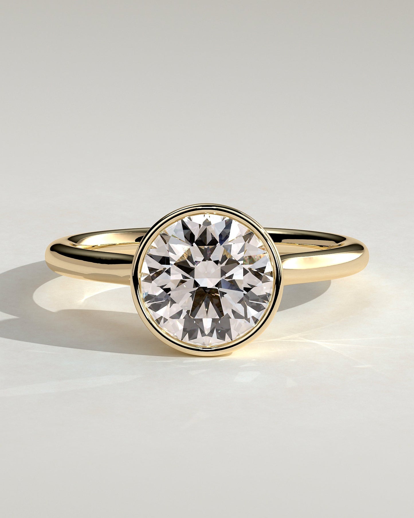 Round Halo, Pave & Split Shank Engagement Ring – 1.93 CT Lab Grown Diamond