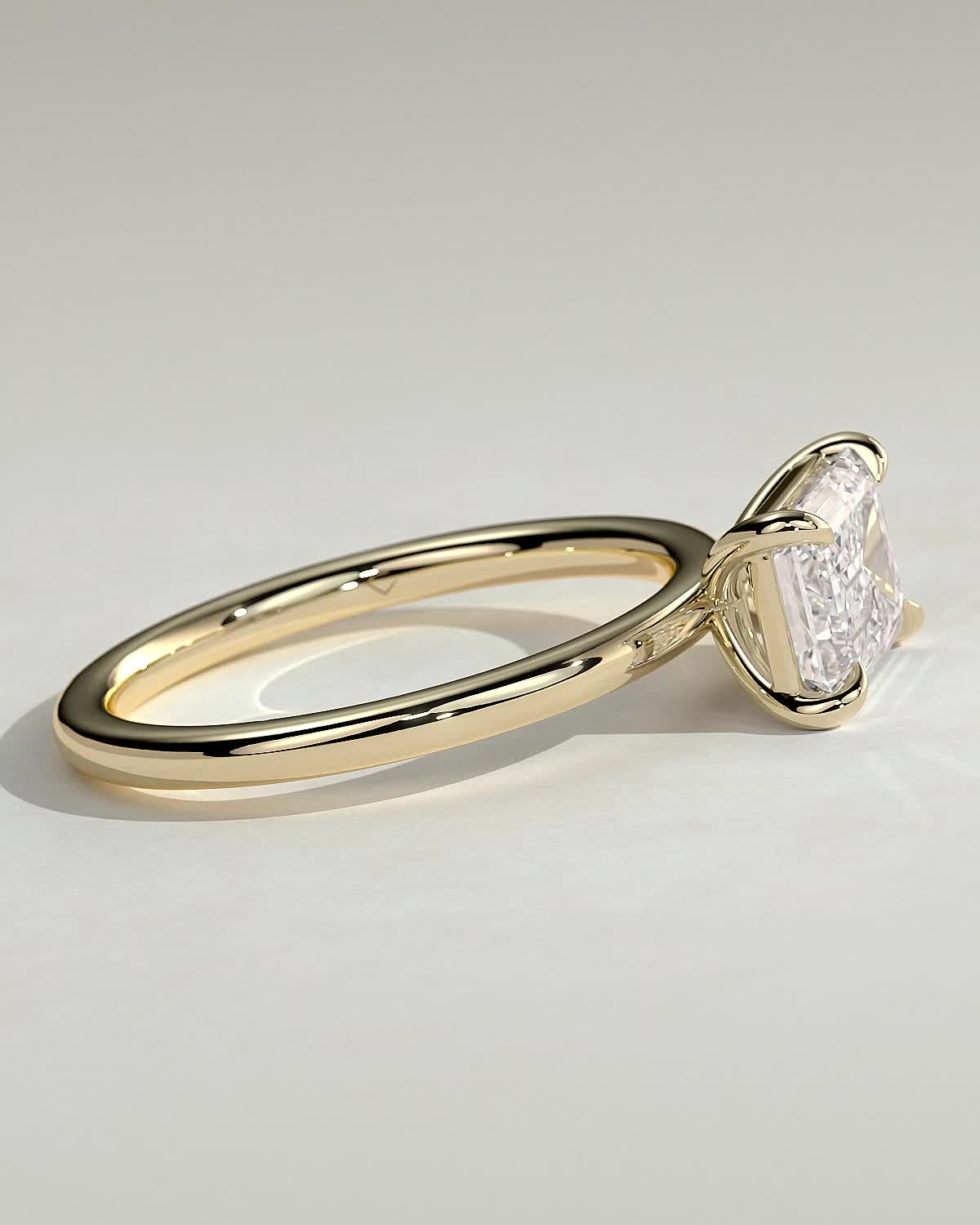 Round Halo, Pave & Split Shank Engagement Ring – 1.93 CT Lab Grown Diamond
