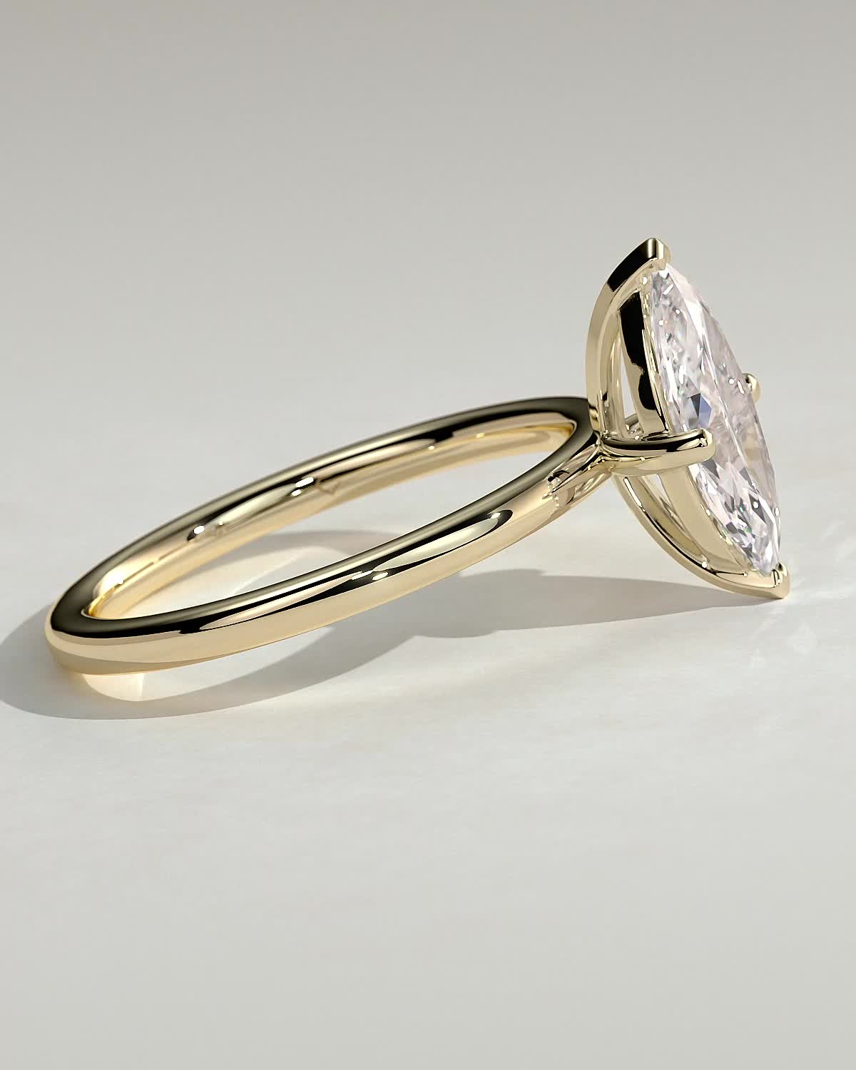 Round Halo, Pave & Split Shank Engagement Ring – 1.93 CT Lab Grown Diamond