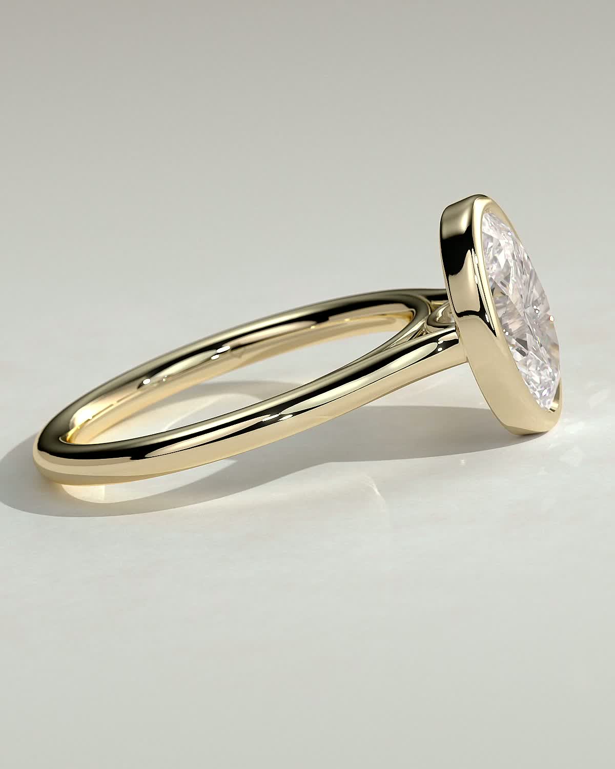 Round Halo, Pave & Split Shank Engagement Ring – 1.93 CT Lab Grown Diamond