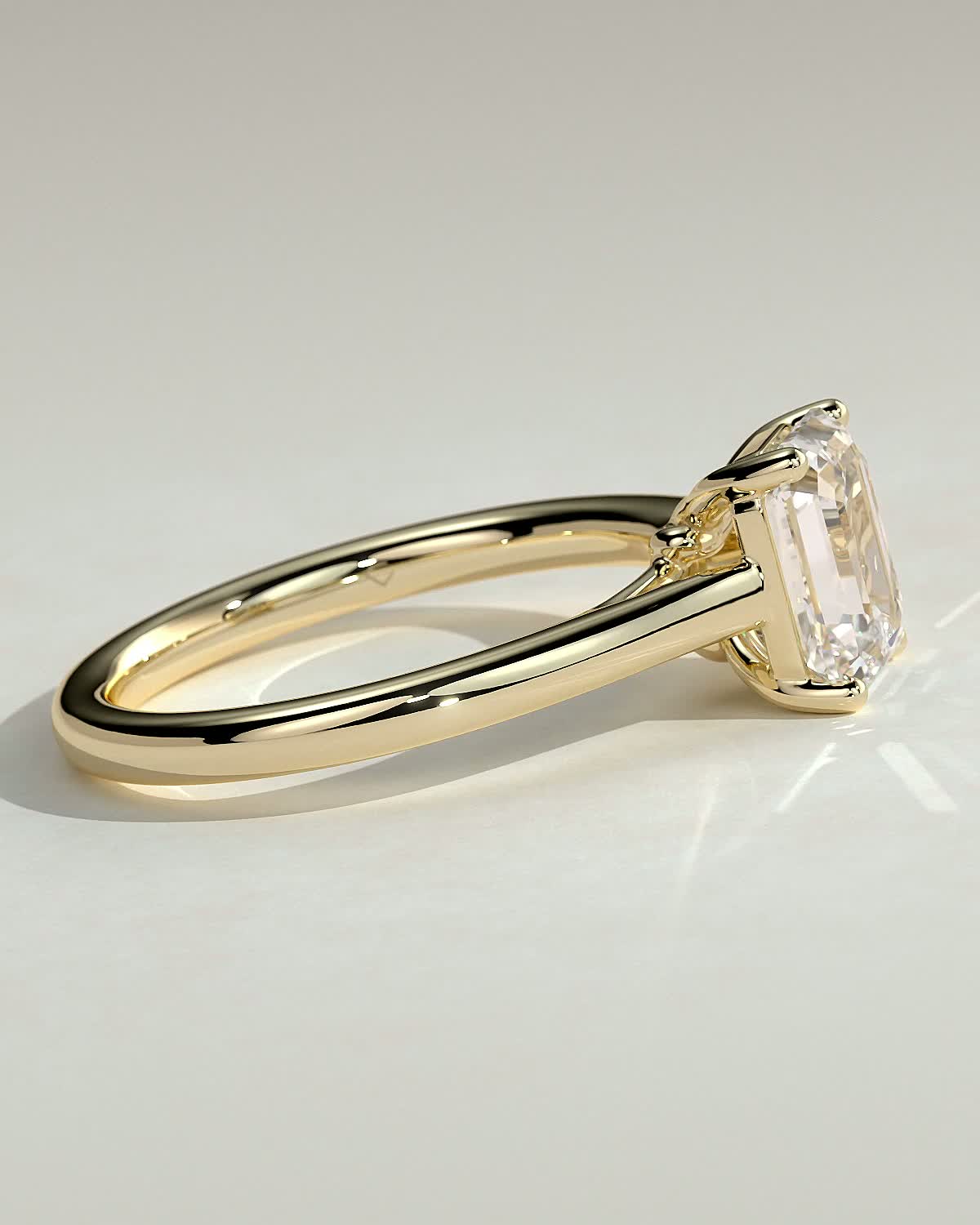 Round Halo, Pave & Split Shank Engagement Ring – 1.93 CT Lab Grown Diamond