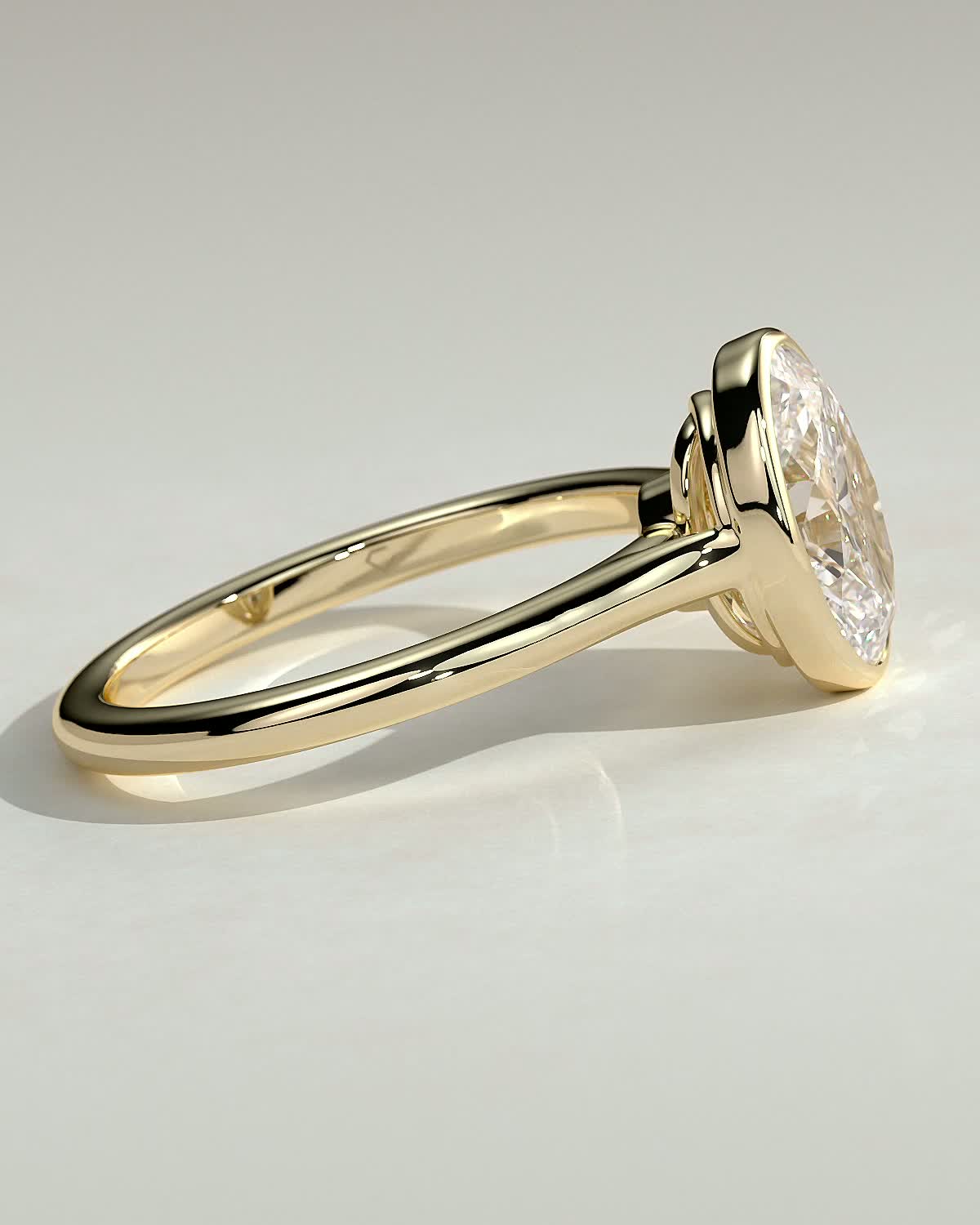 Round Halo, Pave & Split Shank Engagement Ring – 1.93 CT Lab Grown Diamond