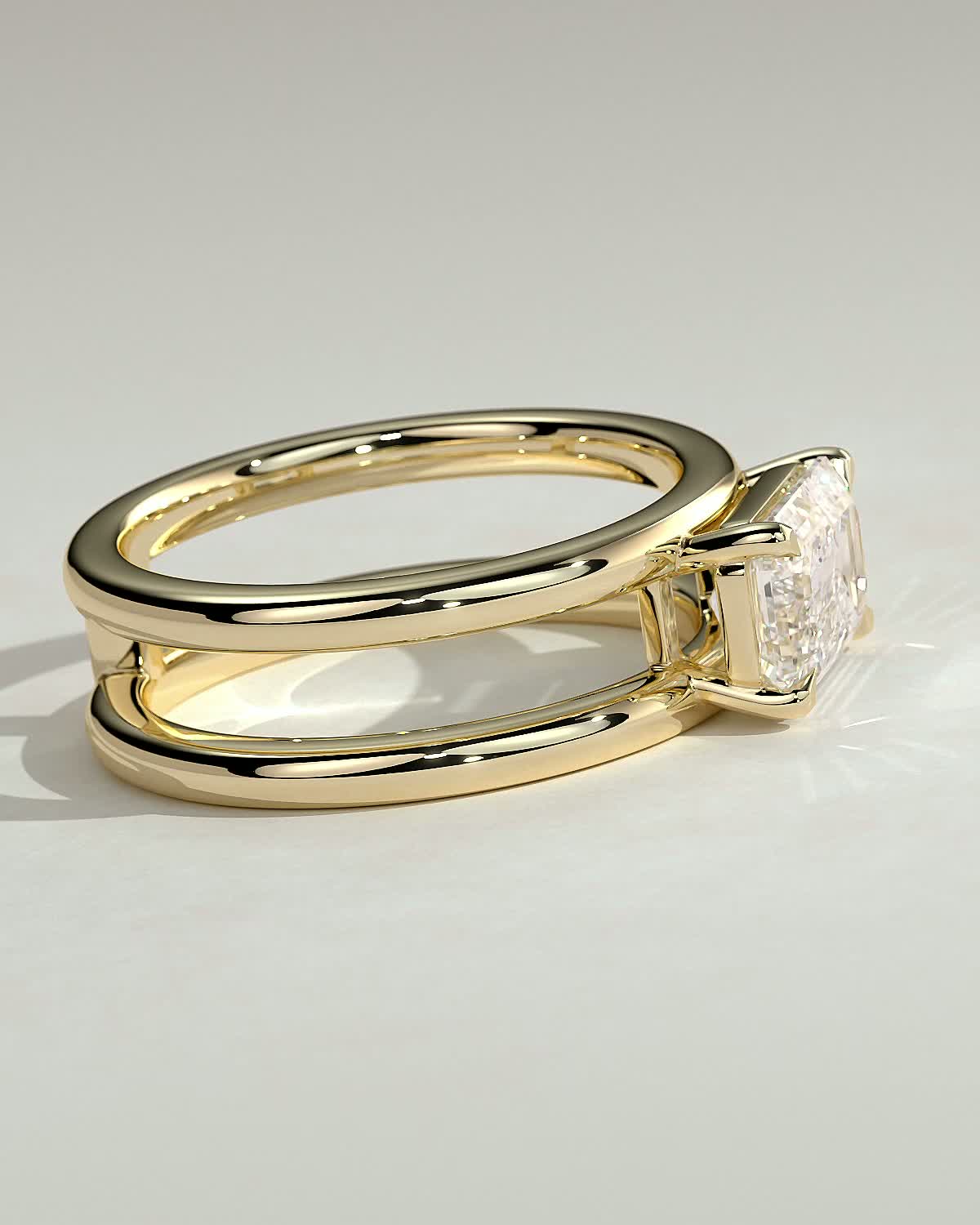 Round Halo, Pave & Split Shank Engagement Ring – 1.93 CT Lab Grown Diamond