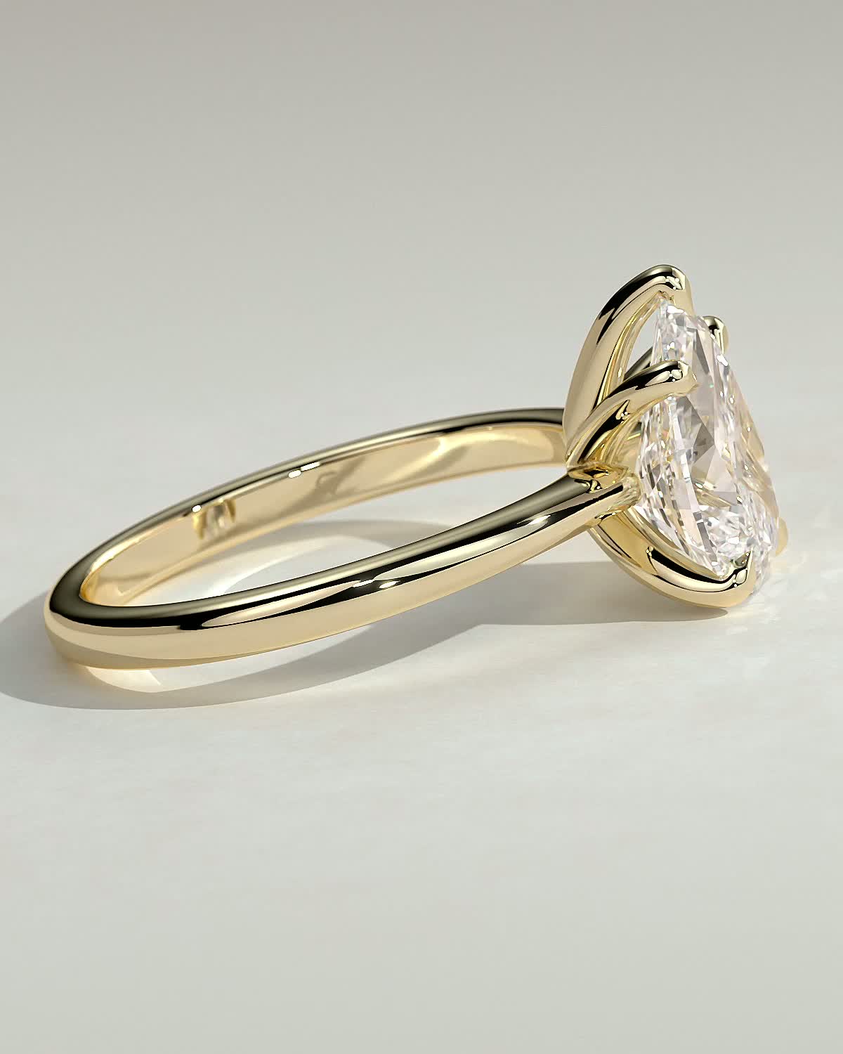 Round Halo, Pave & Split Shank Engagement Ring – 1.93 CT Lab Grown Diamond