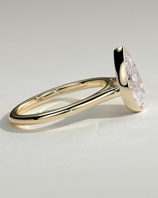 Round Halo, Pave & Split Shank Engagement Ring – 1.93 CT Lab Grown Diamond