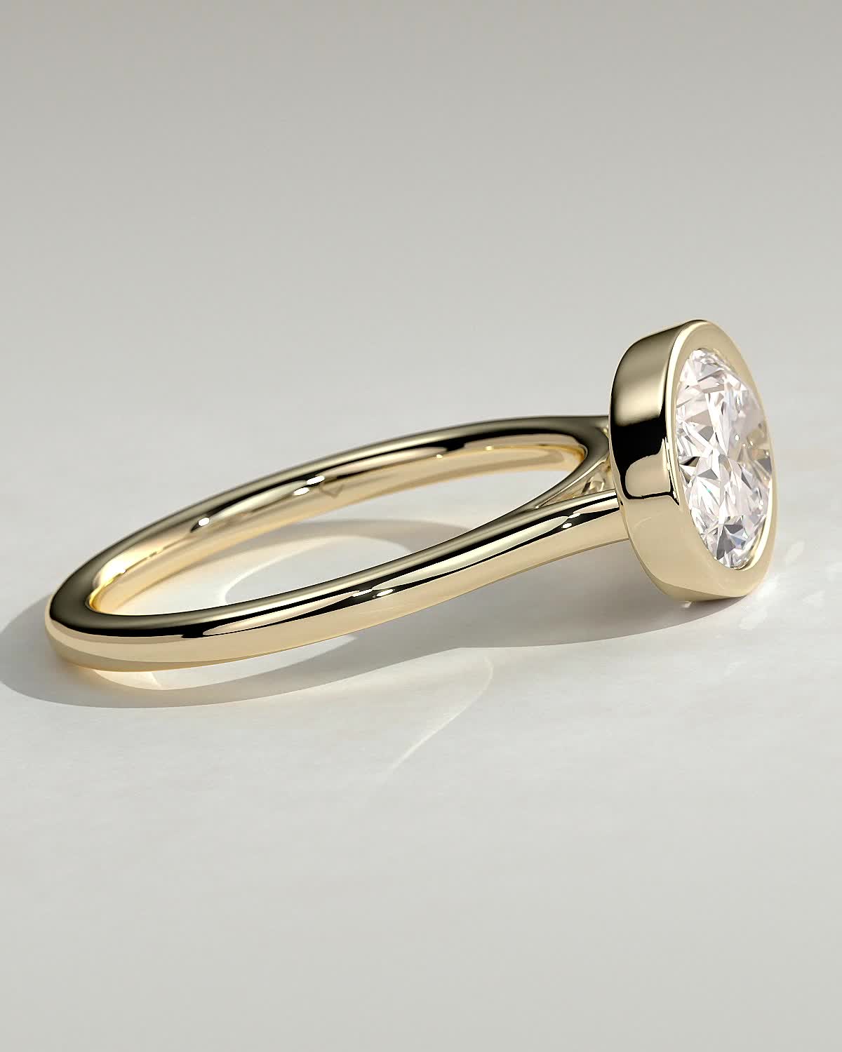 Round Halo, Pave & Split Shank Engagement Ring – 1.93 CT Lab Grown Diamond