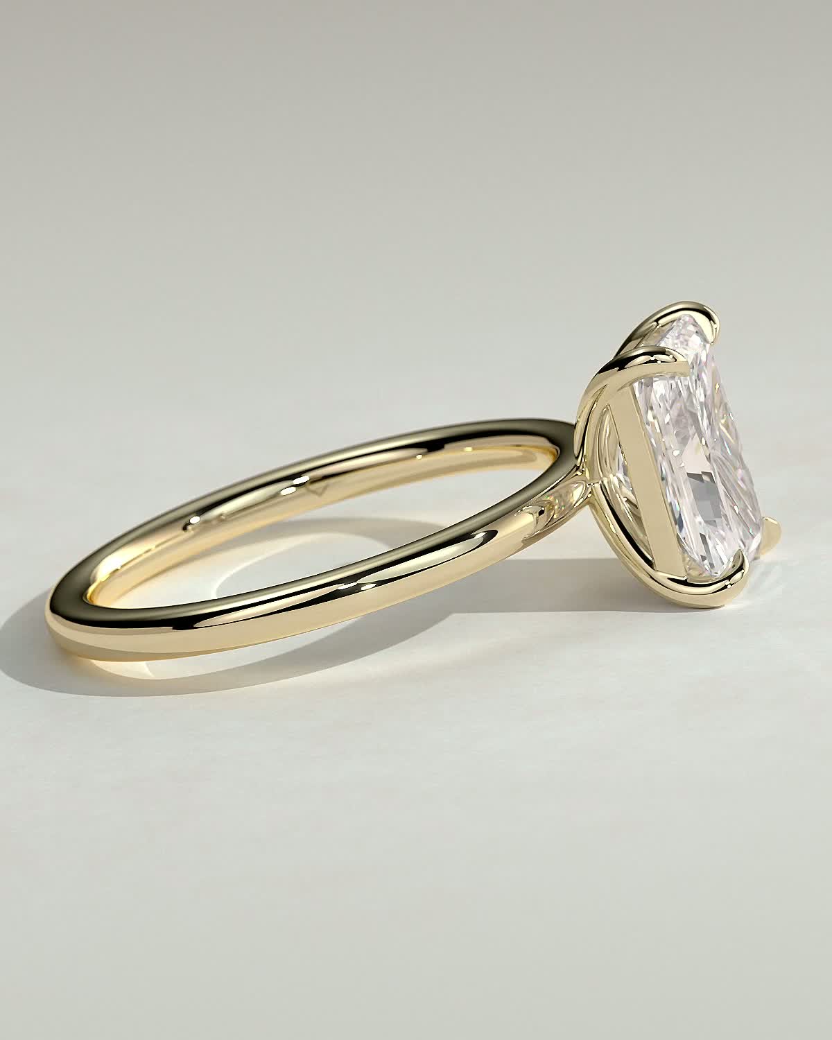 Round Halo, Pave & Split Shank Engagement Ring – 1.93 CT Lab Grown Diamond