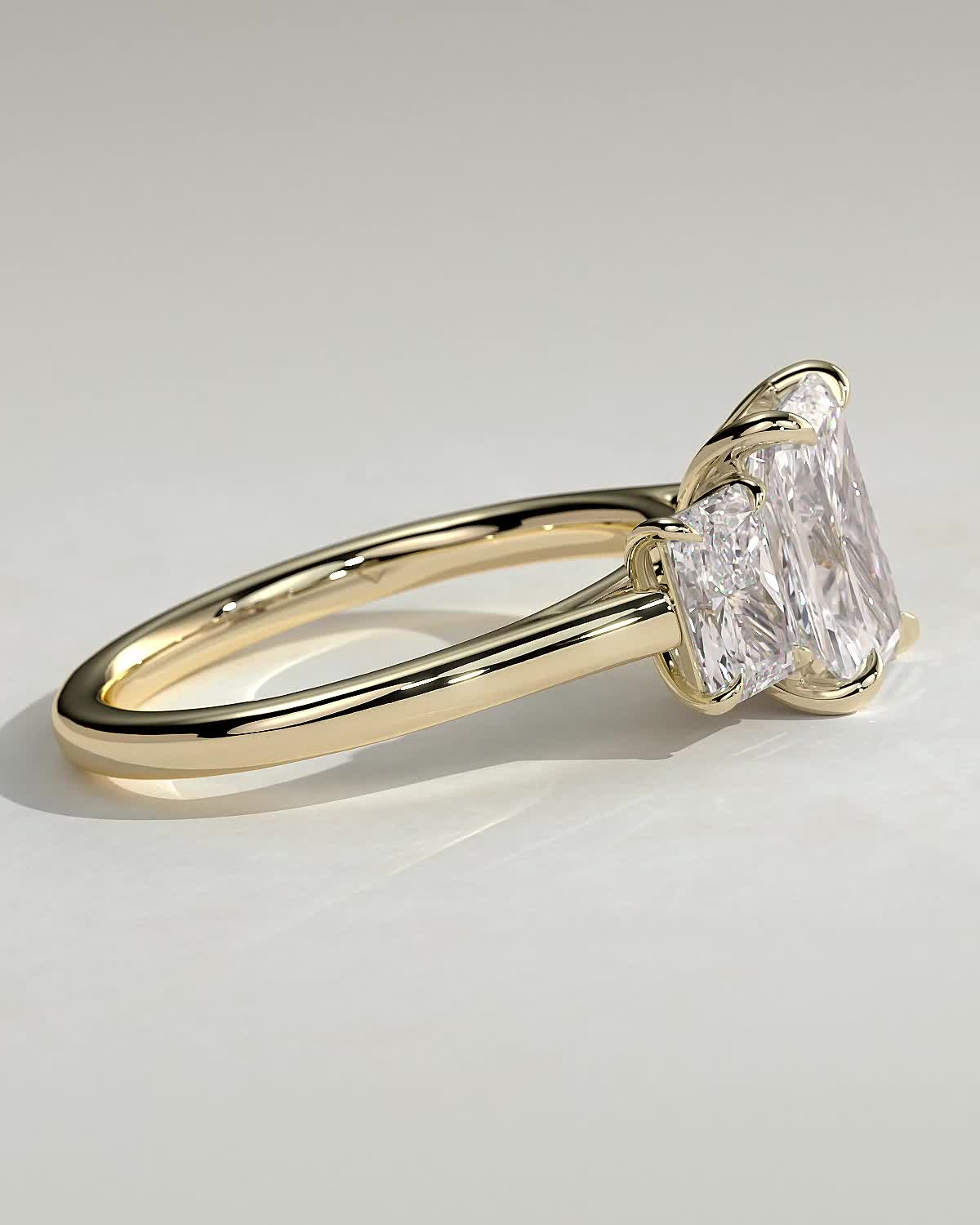 Round Halo, Pave & Split Shank Engagement Ring – 1.93 CT Lab Grown Diamond