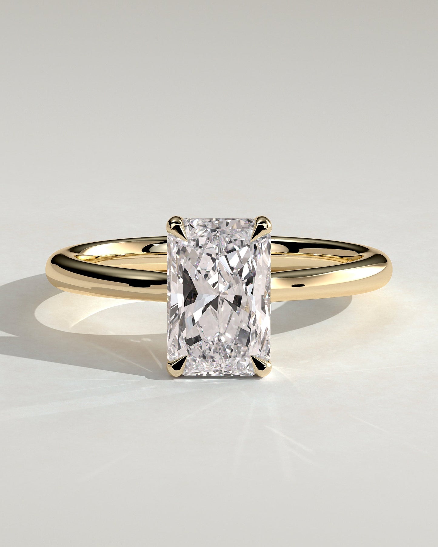 Round Halo, Pave & Split Shank Engagement Ring – 1.93 CT Lab Grown Diamond