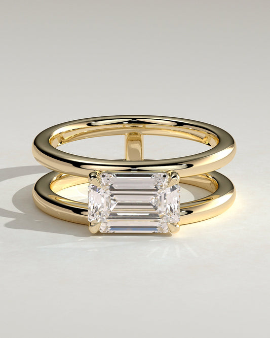 Round Halo, Pave & Split Shank Engagement Ring – 1.93 CT Lab Grown Diamond