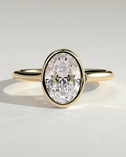 Round Halo, Pave & Split Shank Engagement Ring – 1.93 CT Lab Grown Diamond
