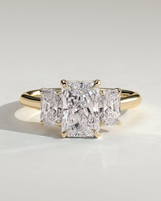 Round Halo, Pave & Split Shank Engagement Ring – 1.93 CT Lab Grown Diamond
