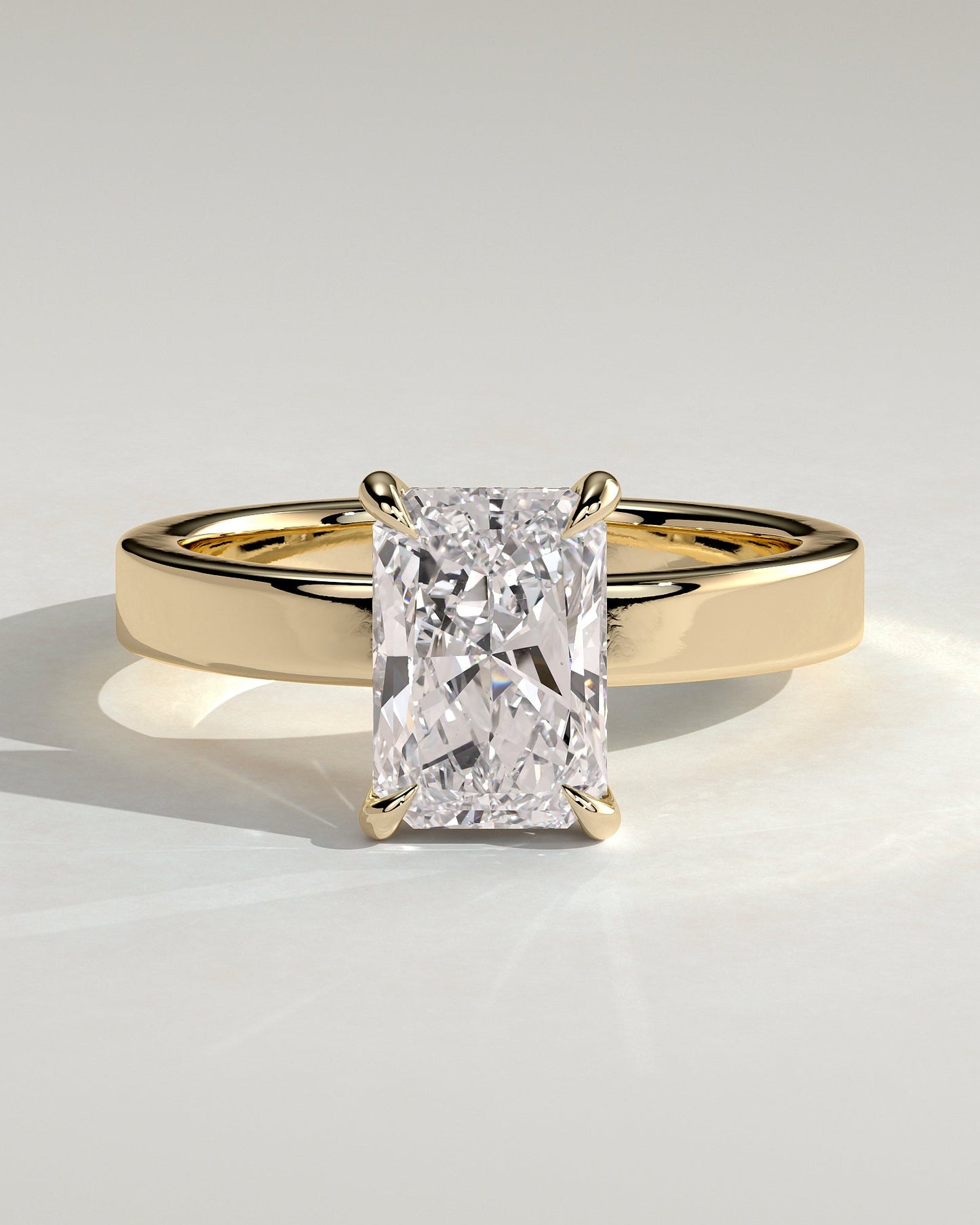 Round Halo, Pave & Split Shank Engagement Ring – 1.93 CT Lab Grown Diamond