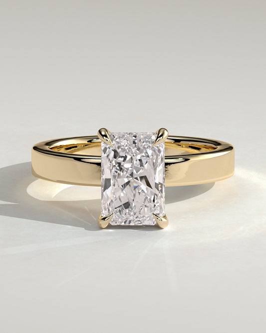 Round Halo, Pave & Split Shank Engagement Ring – 1.93 CT Lab Grown Diamond