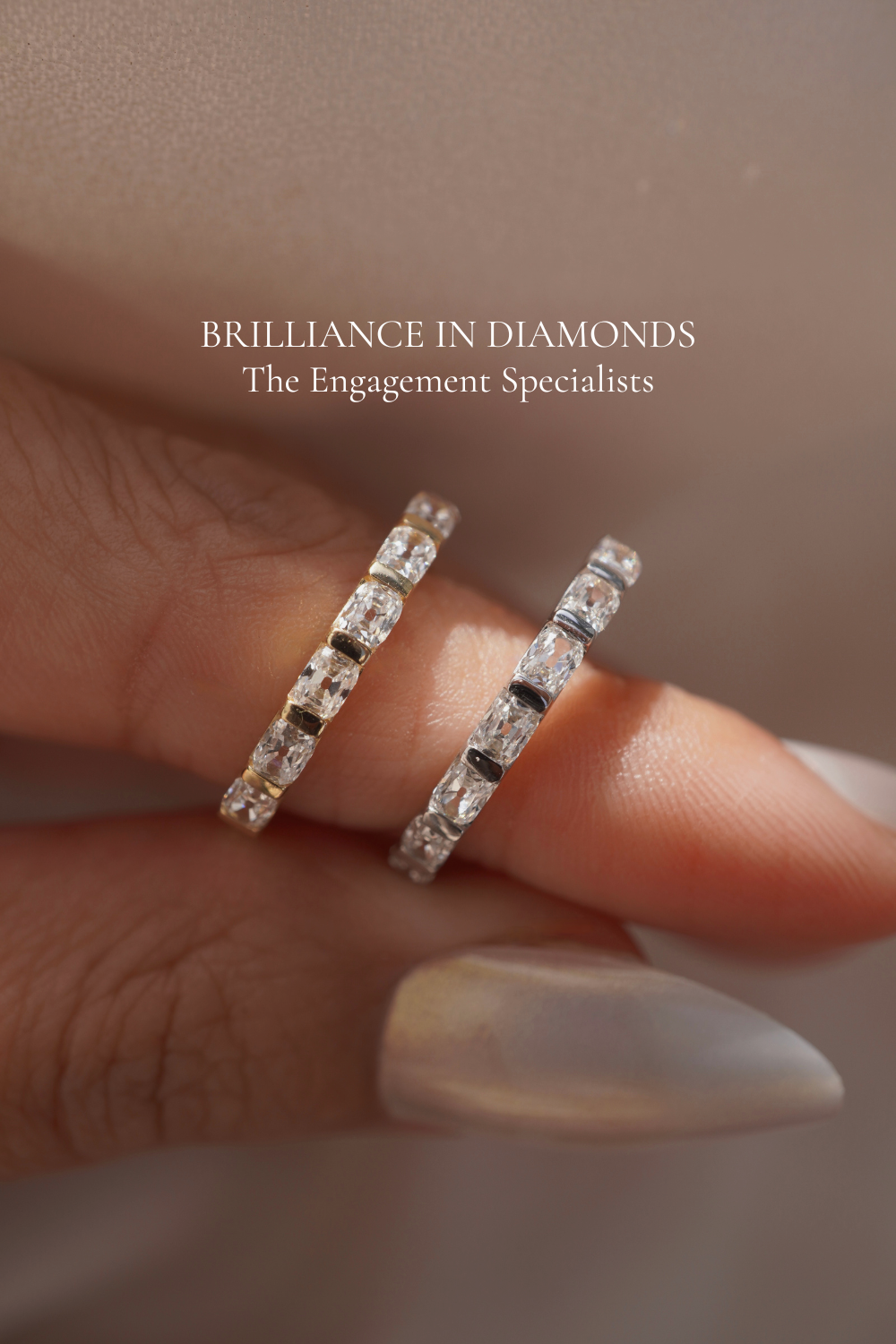 0.37 CT Round Full Eternity Lab Grown Diamond Wedding Band